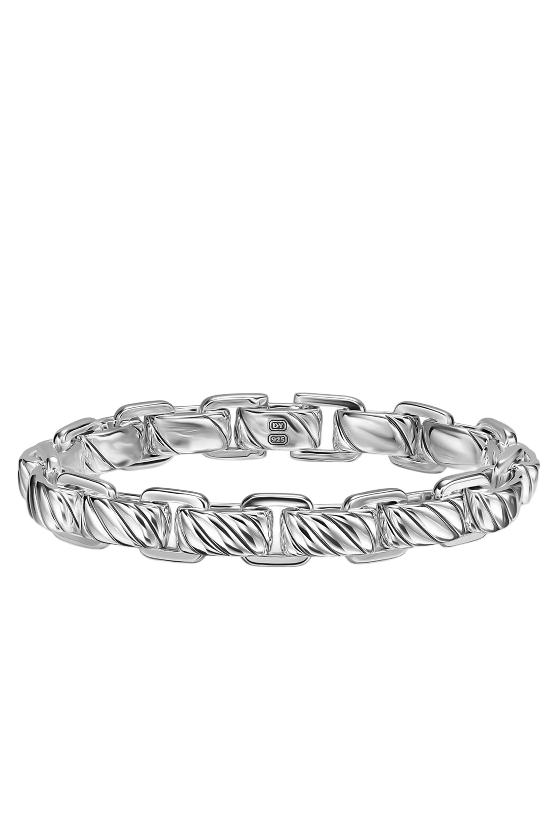 Sculpted Cable Link Bracelet