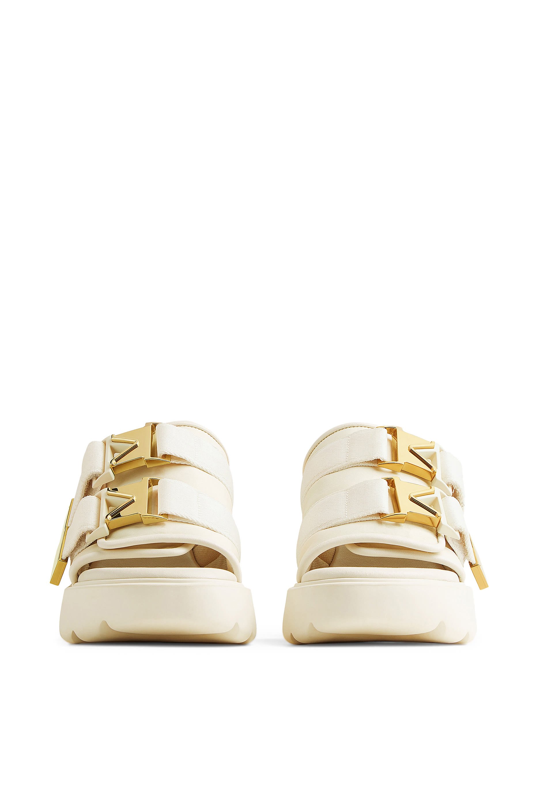 Flash Buckle-Embellished 90 Mules