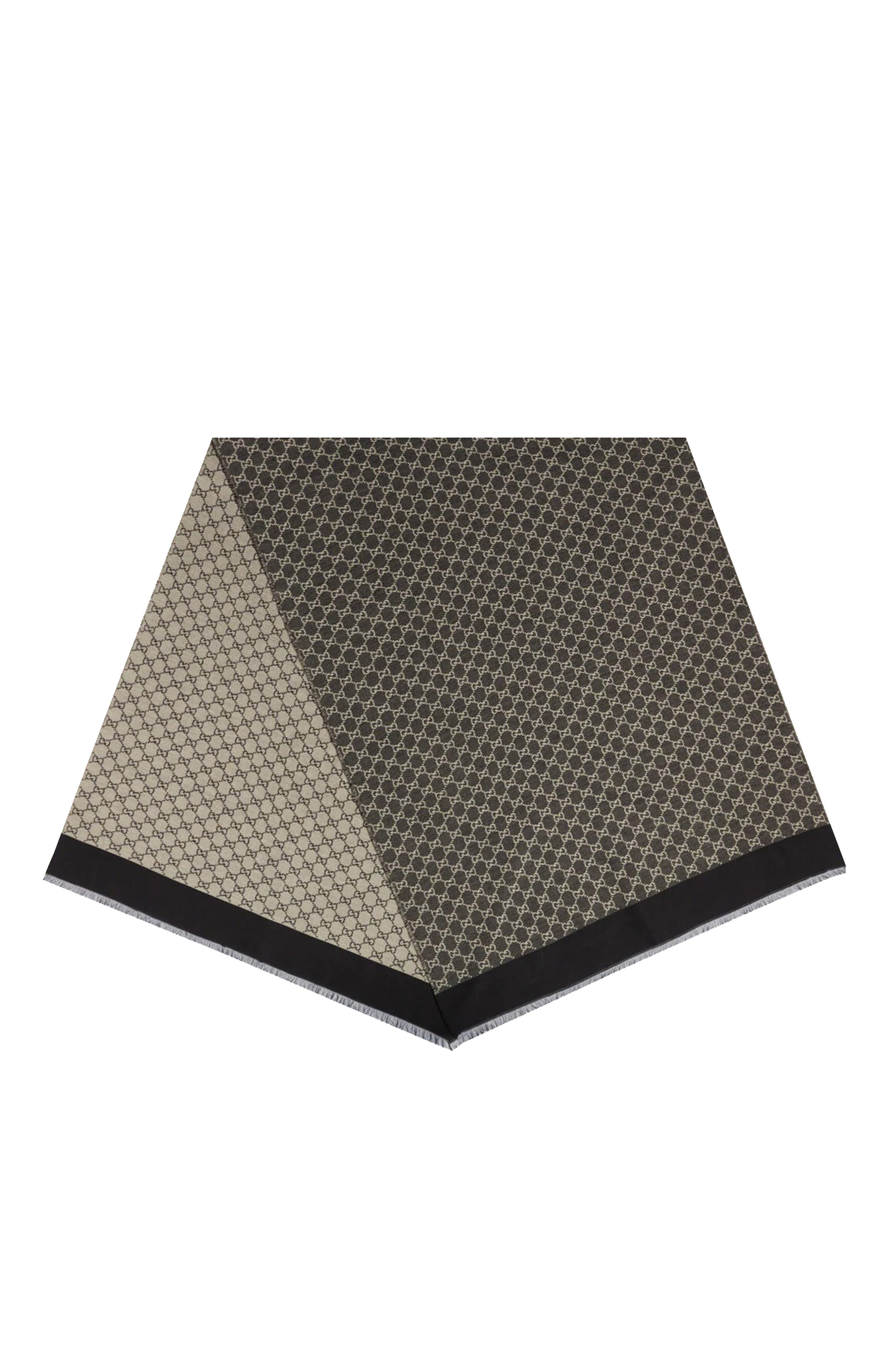 GG Cotton Jacquard Scarf