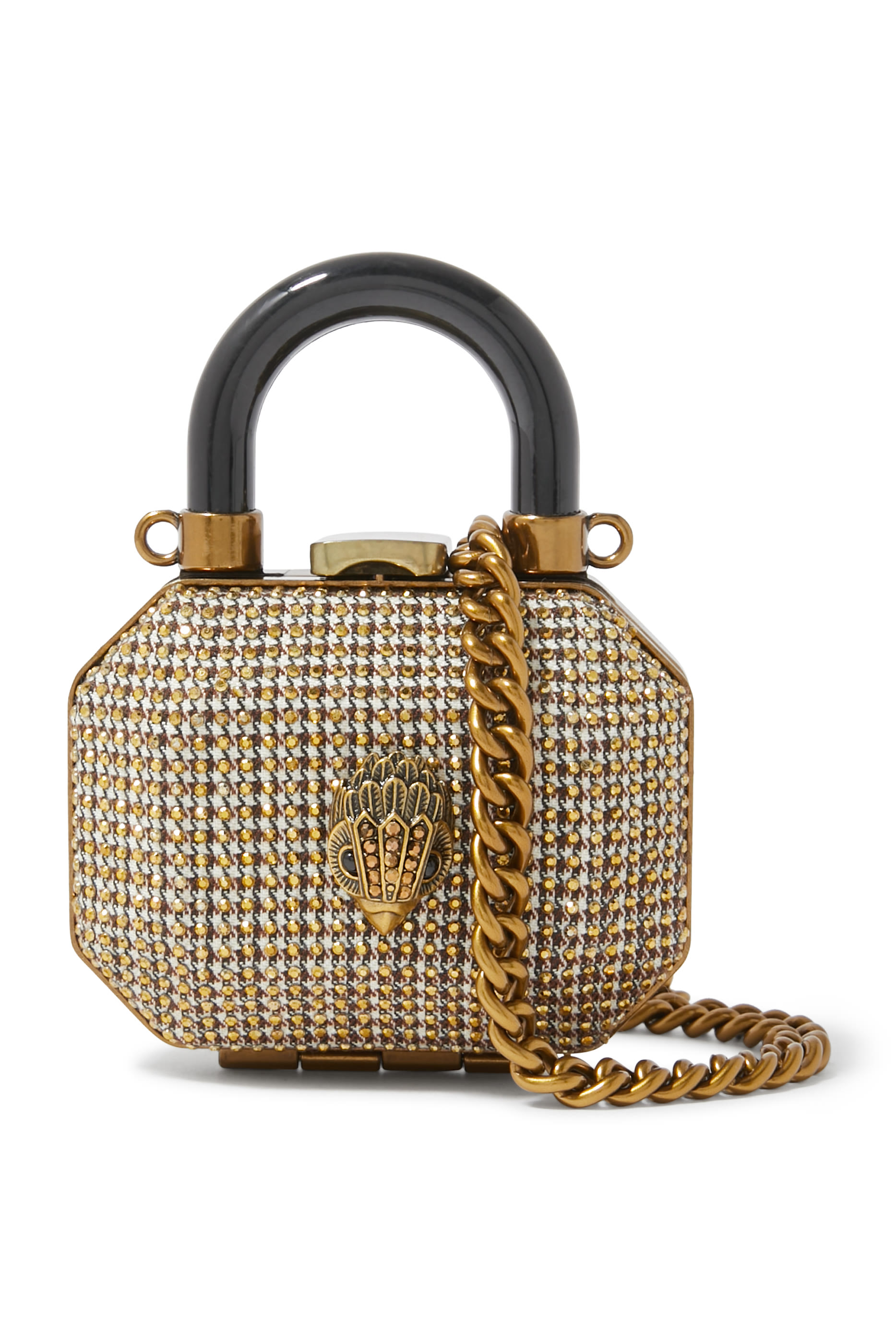 Micro Top Handle Clutch Bag