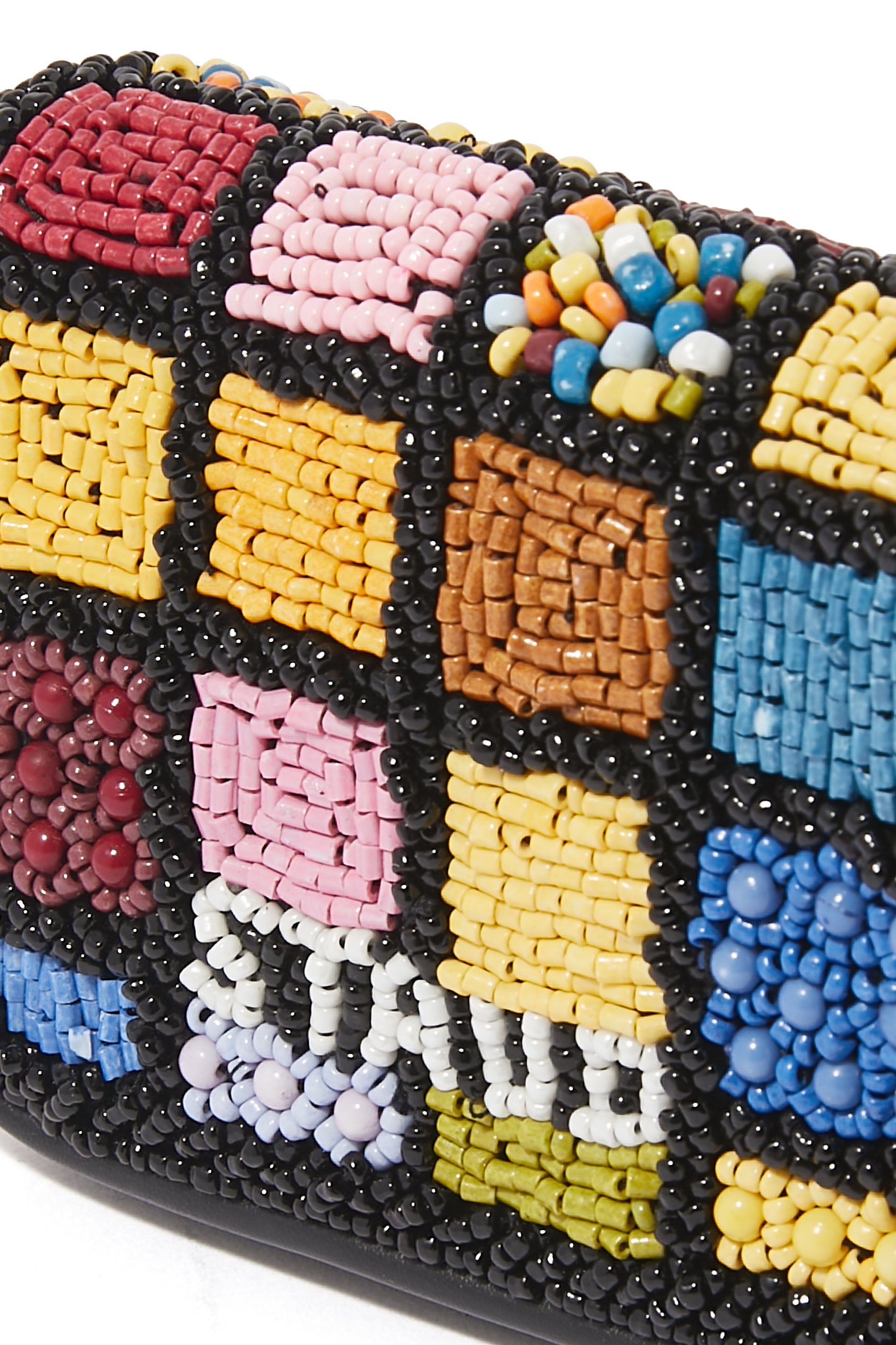 Tiny Tommy Beaded Crossbody Bag