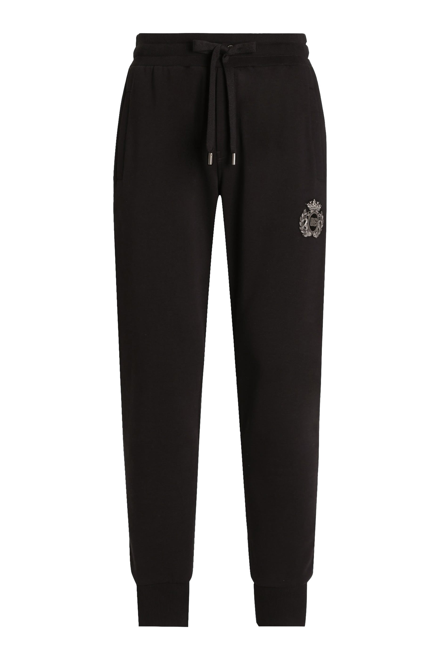 Heraldic Patch Jersey Trousers