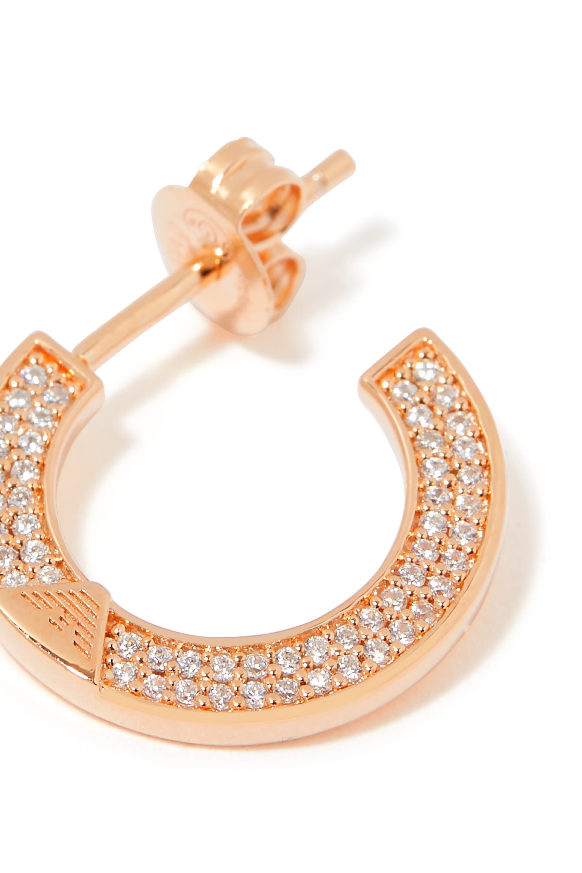 Crystal Hoop Earrings