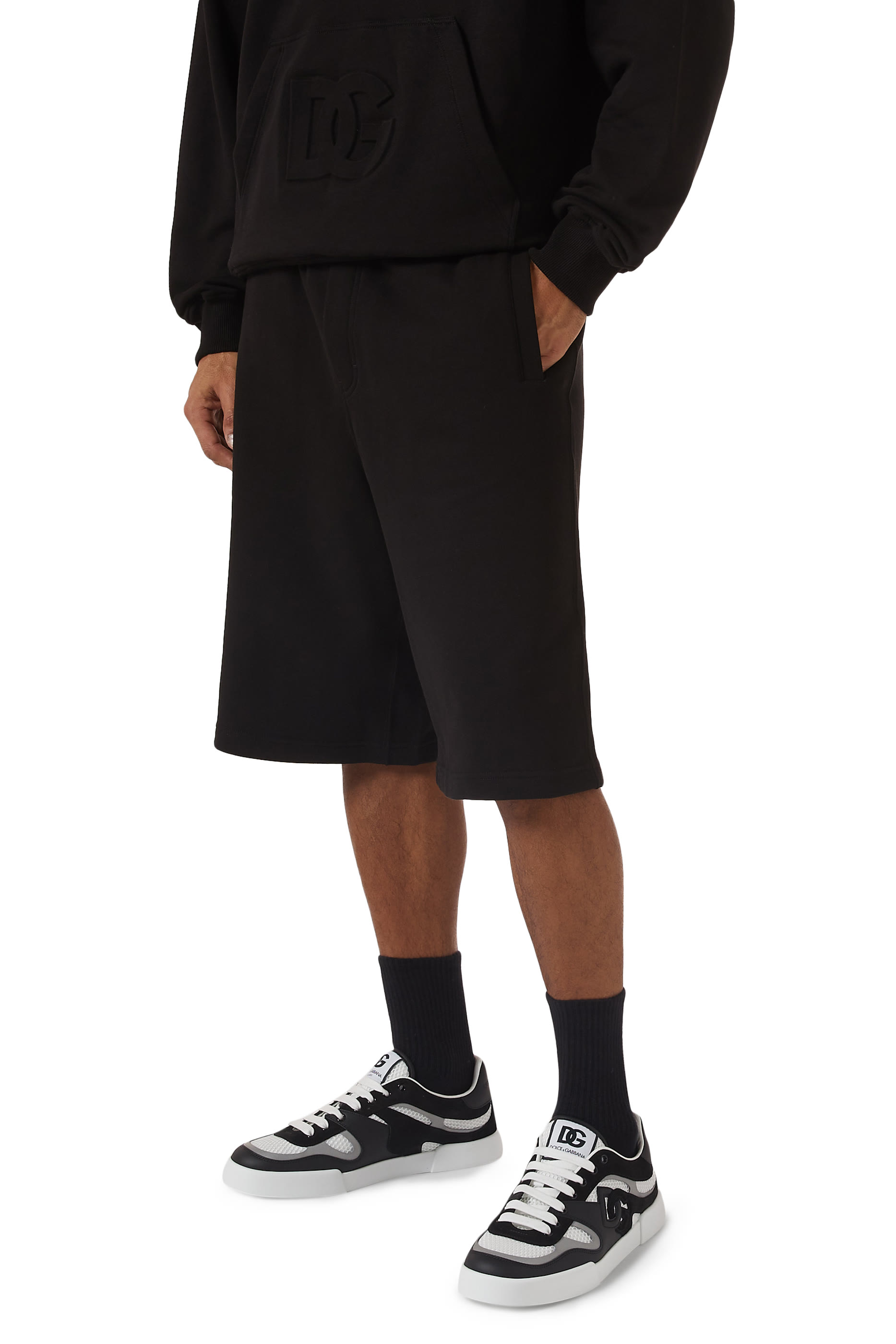 DG Logo Leather Sneakers