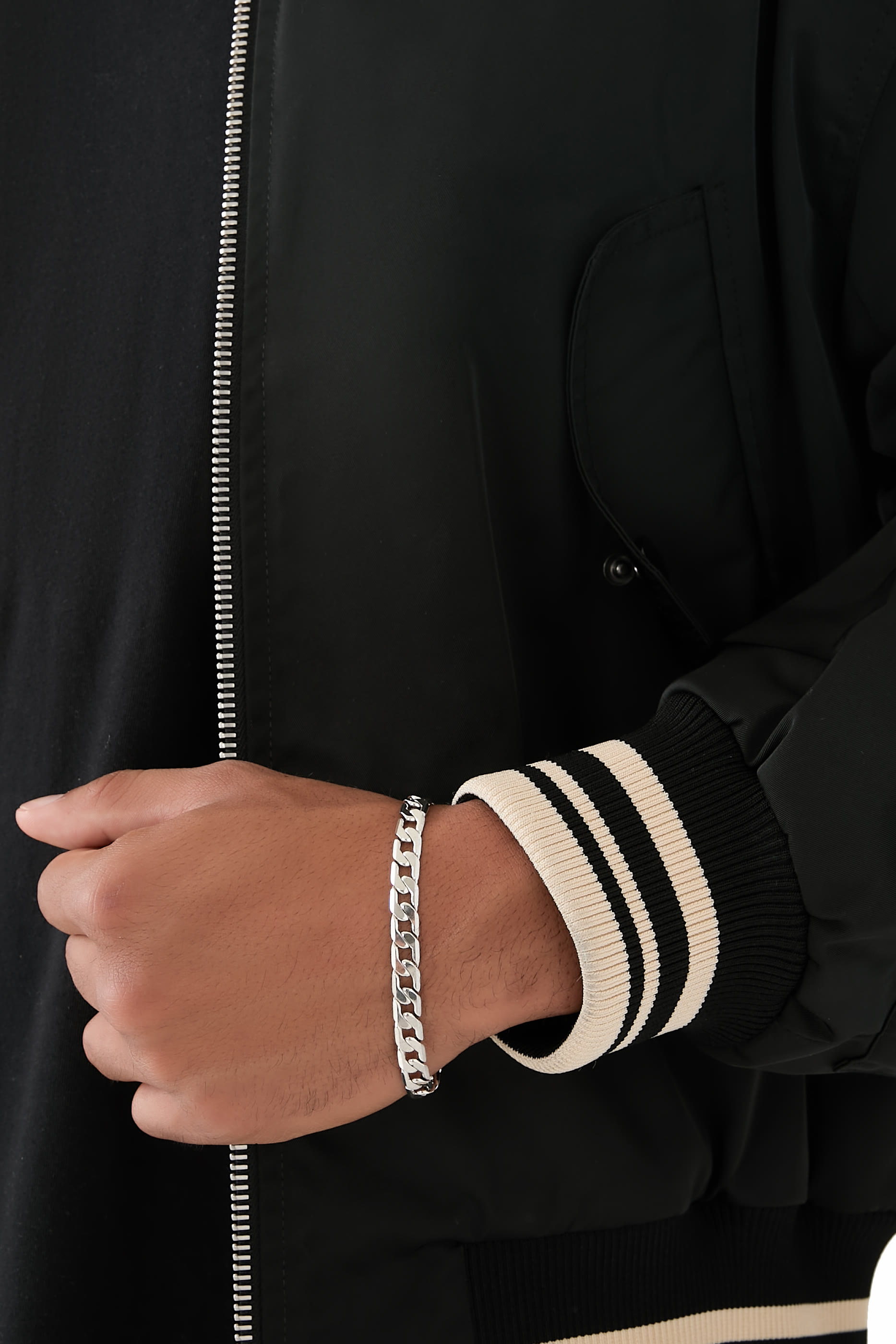 Cuban Bracelet, 925 Sterling Silver