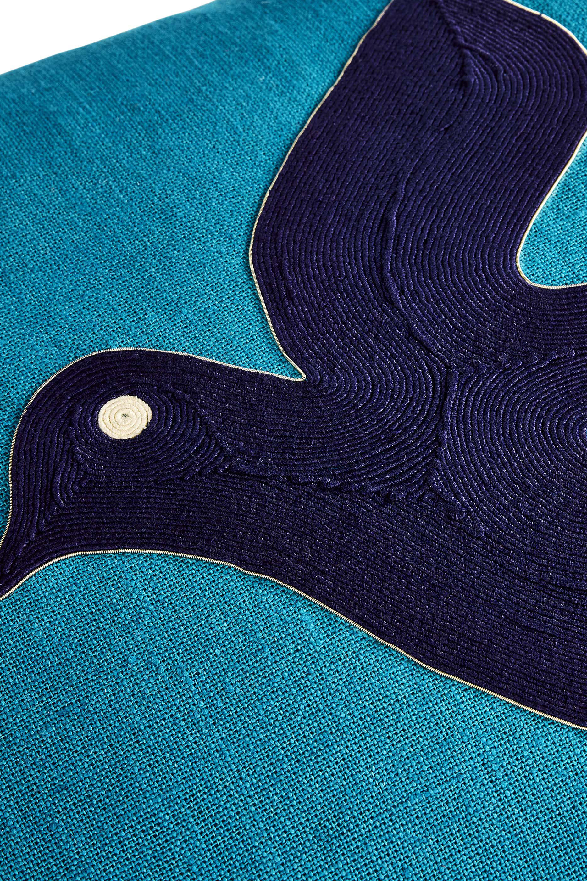 Playa Corded Bird Cushion 