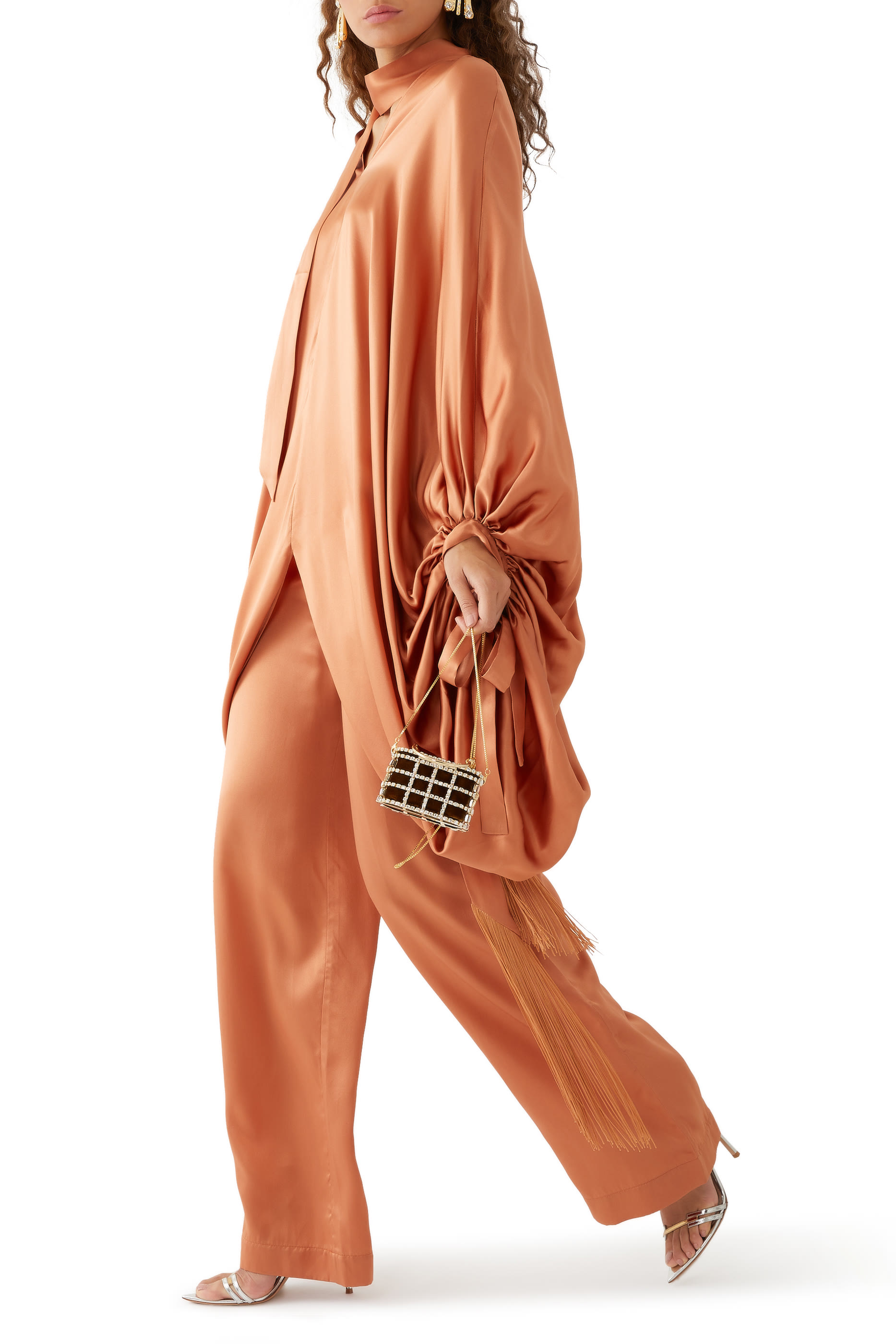 Mini Azores Satin Kaftan