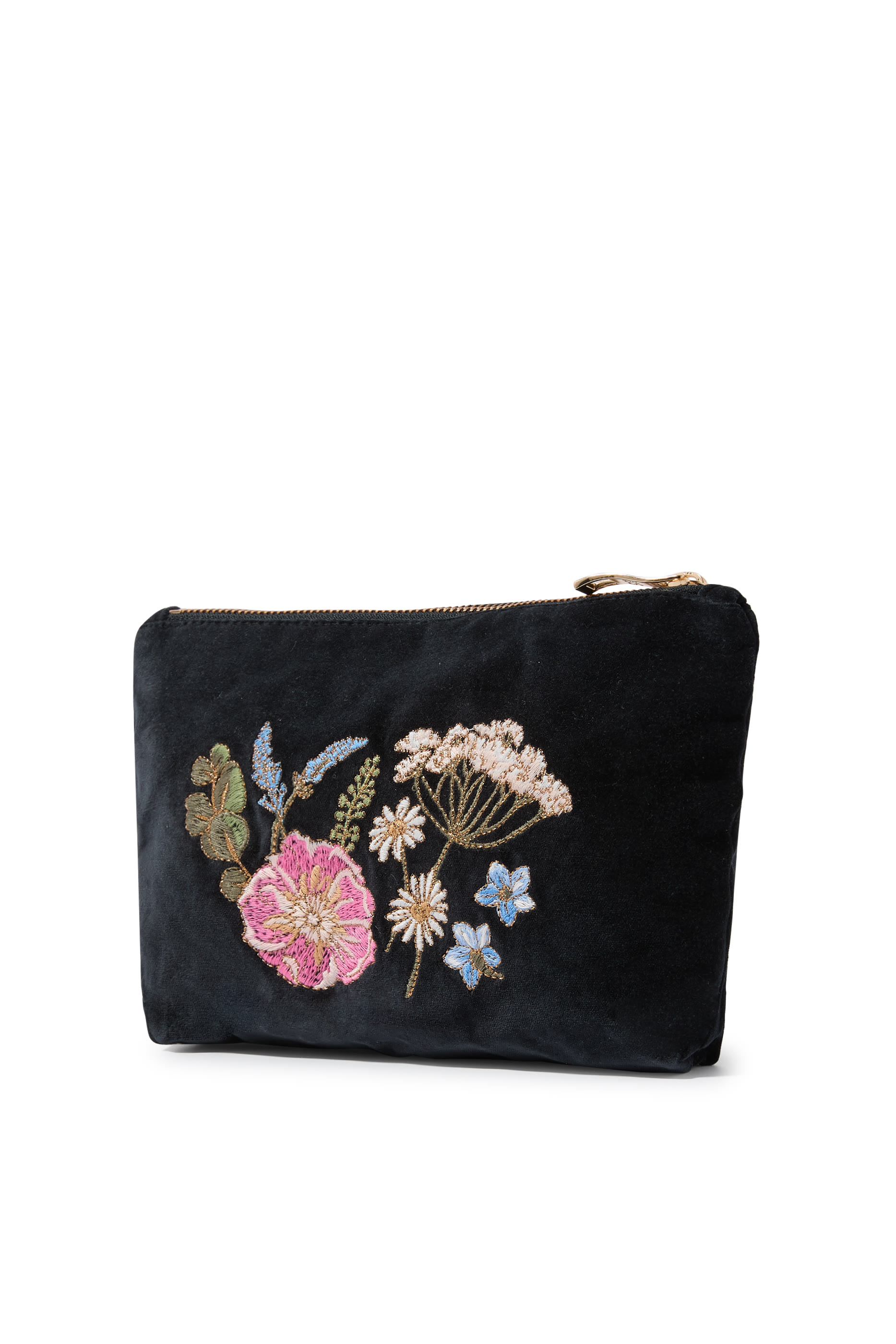Pressed Flowers Mini Pouch