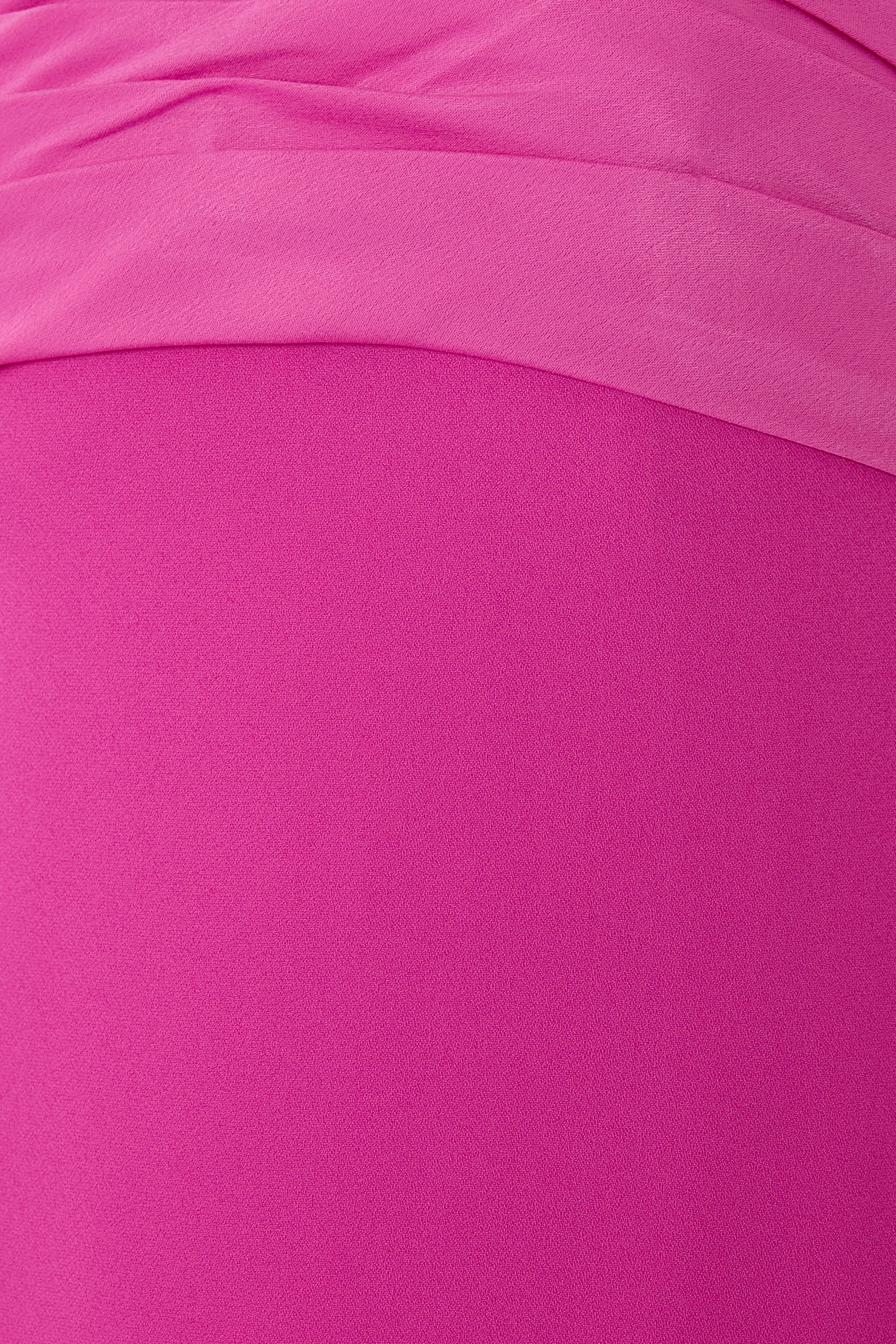 Brigette Strapless Crepe Gown 