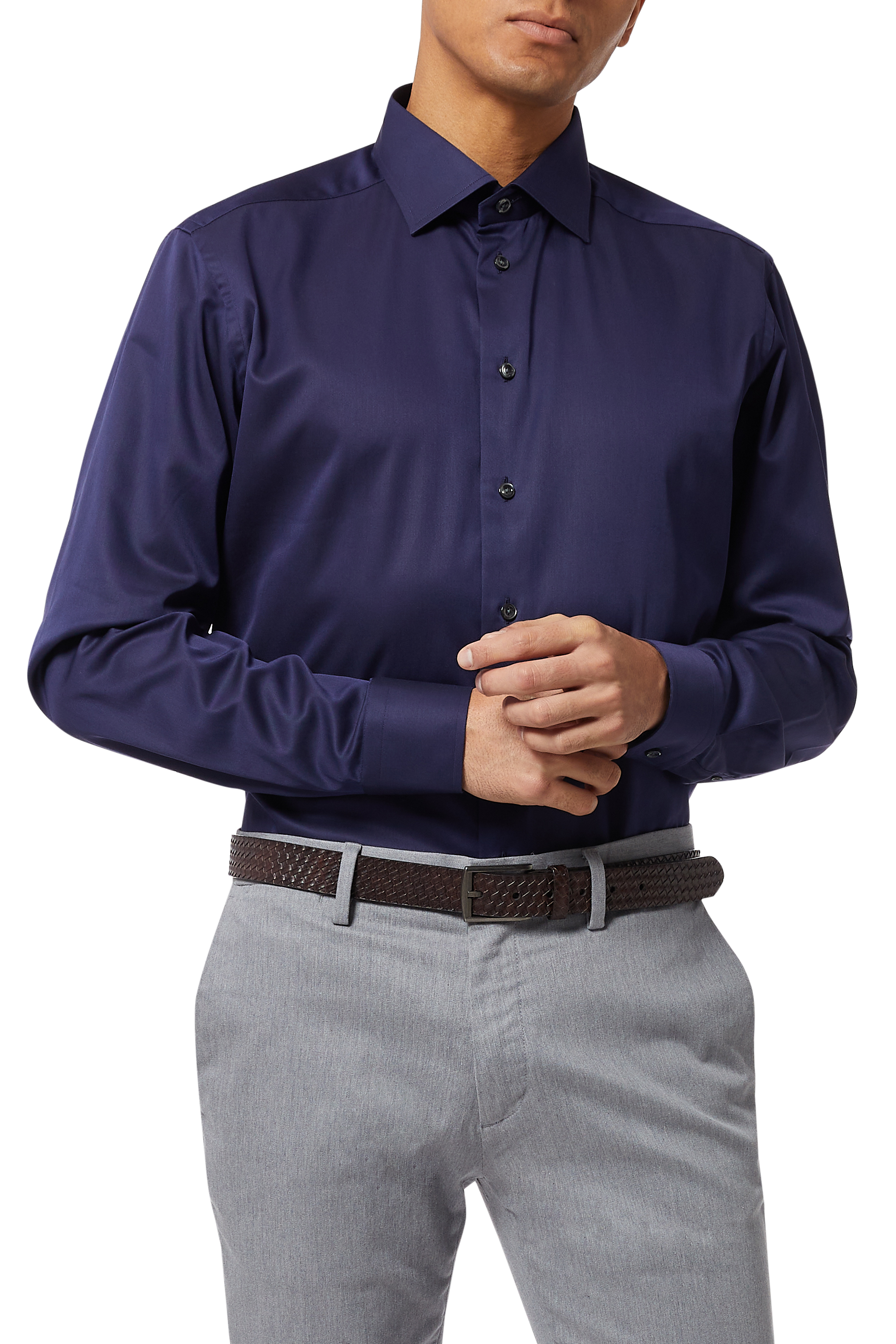 Slim Fit Signature Twill Shirt