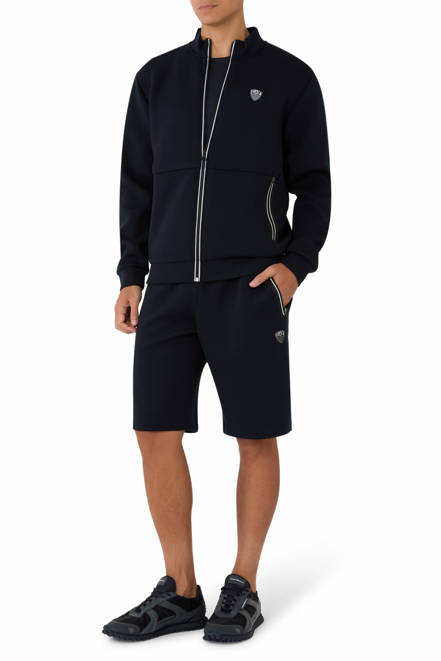 EA7 Premium Shield Bermuda Shorts