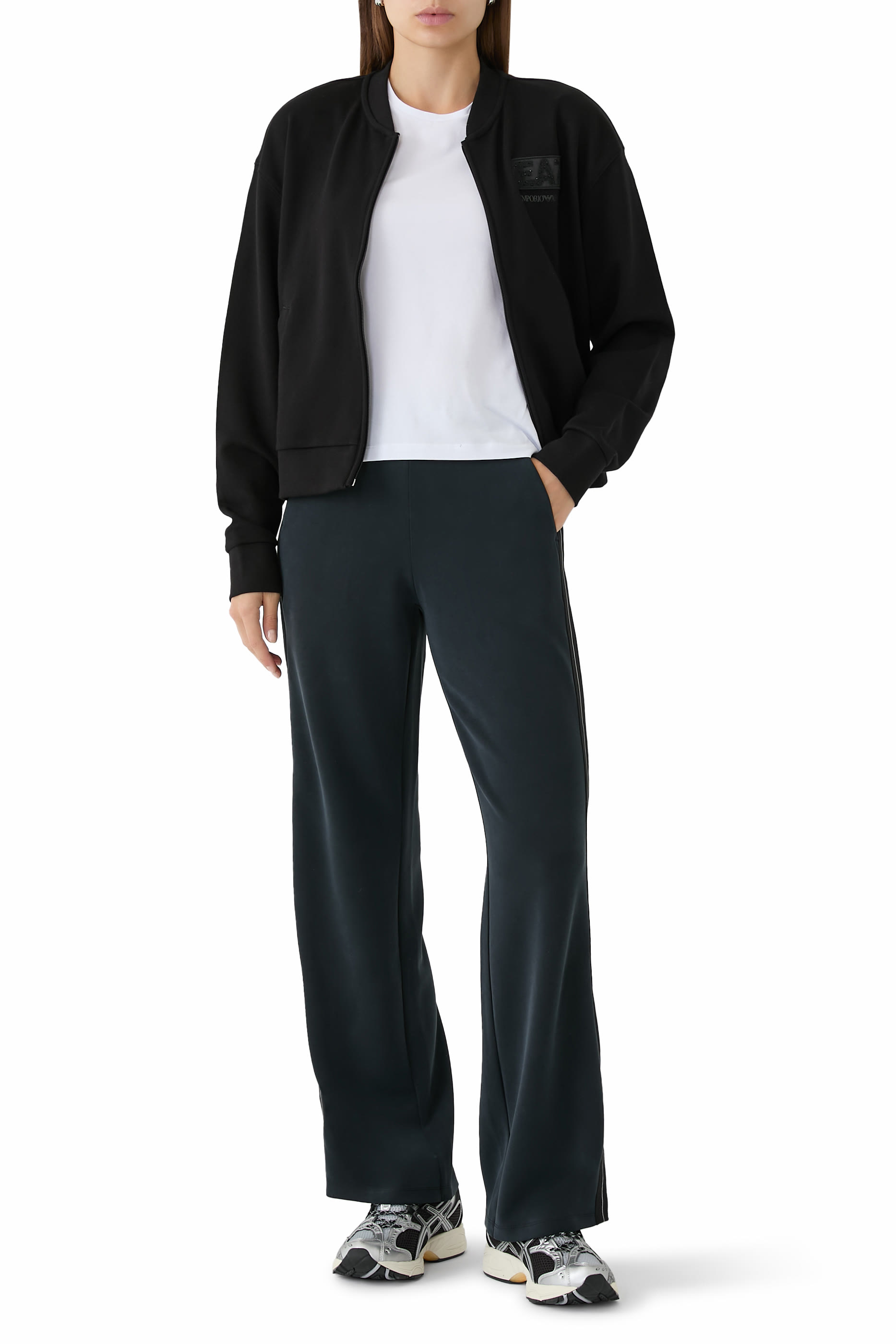 Logo Series Stretch Cotton Jersey T-Shirt