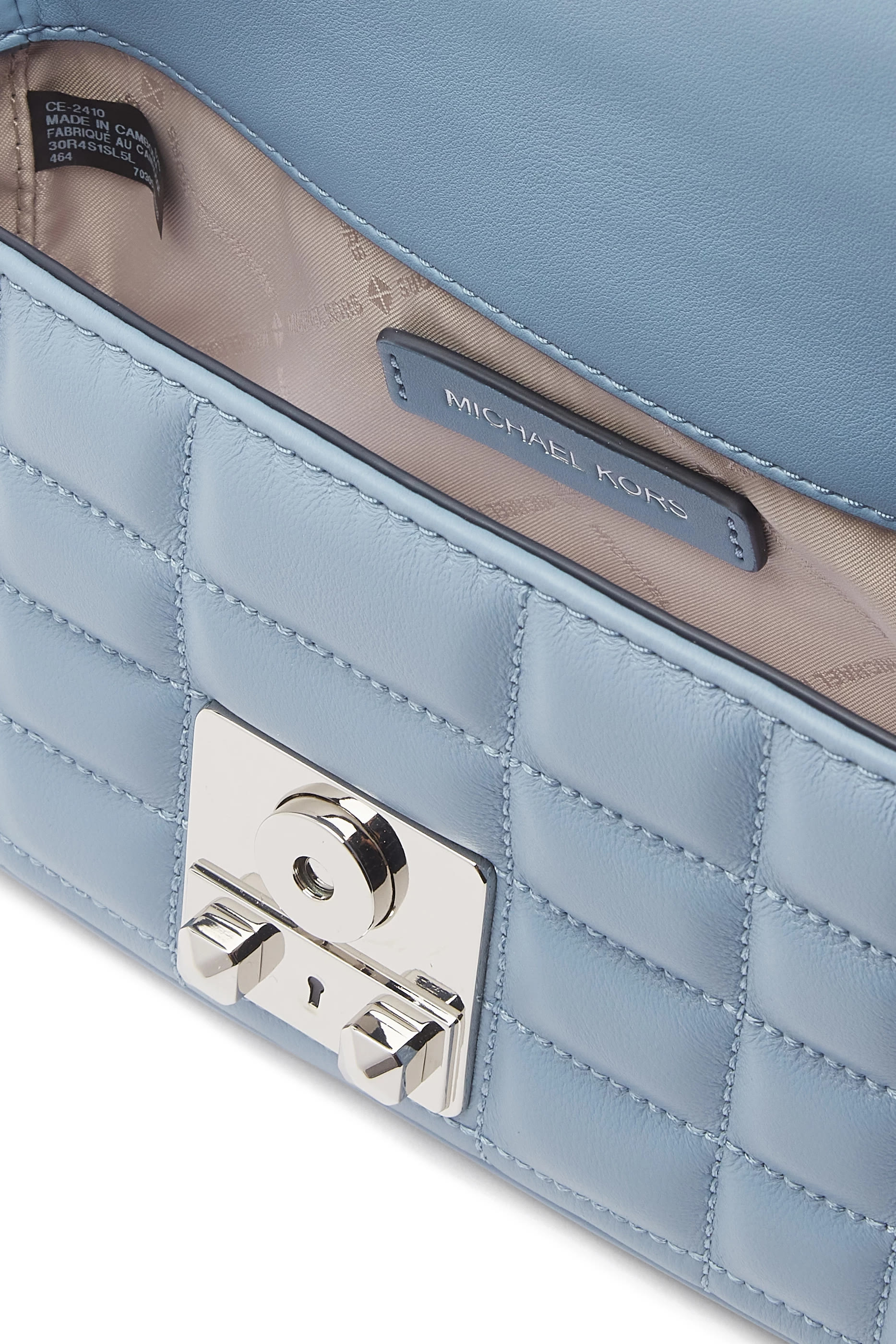 Tribeca Small Quilted Leather Shoulder Bag