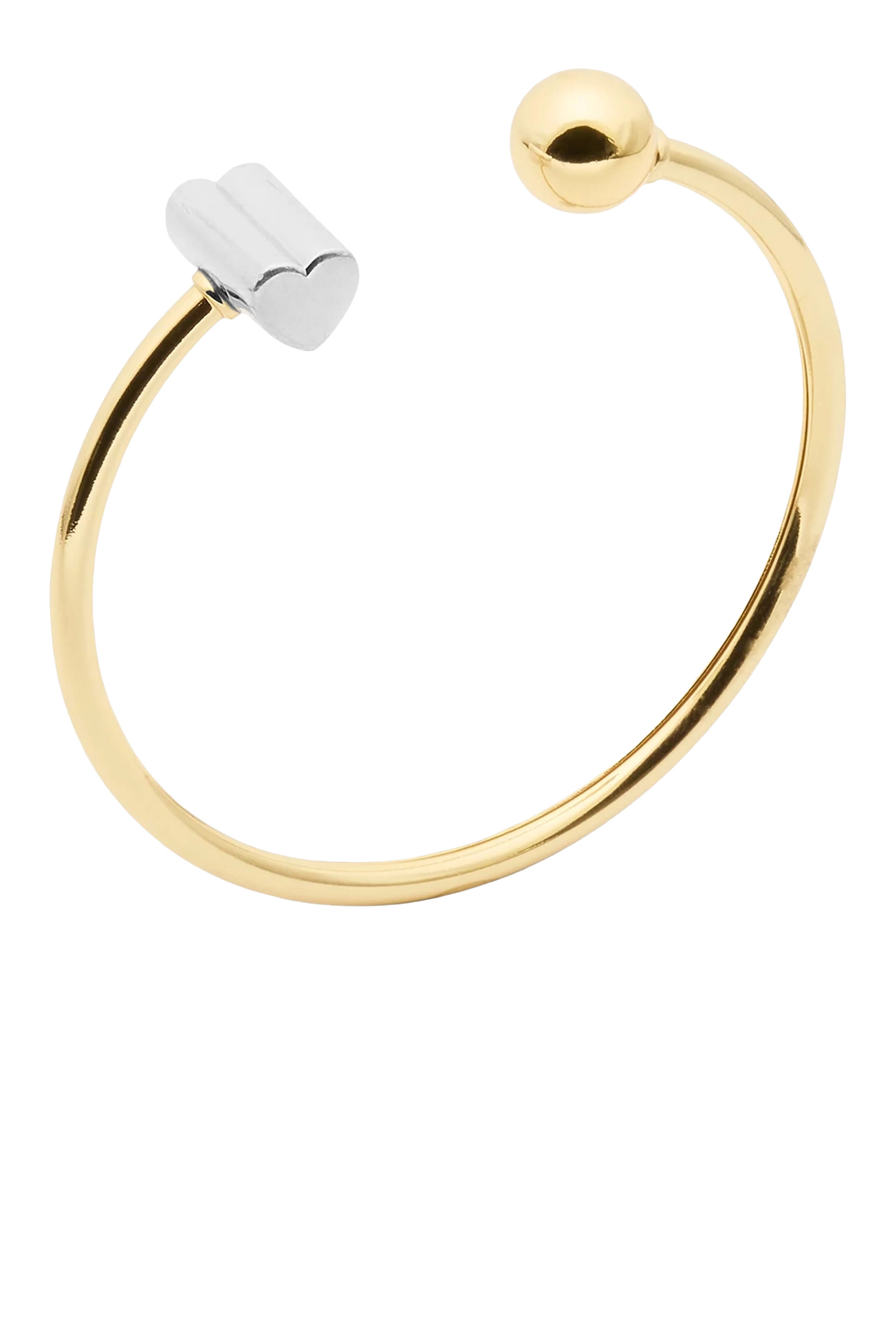 Geo Pop Flex Cuff Bracelet, Metal