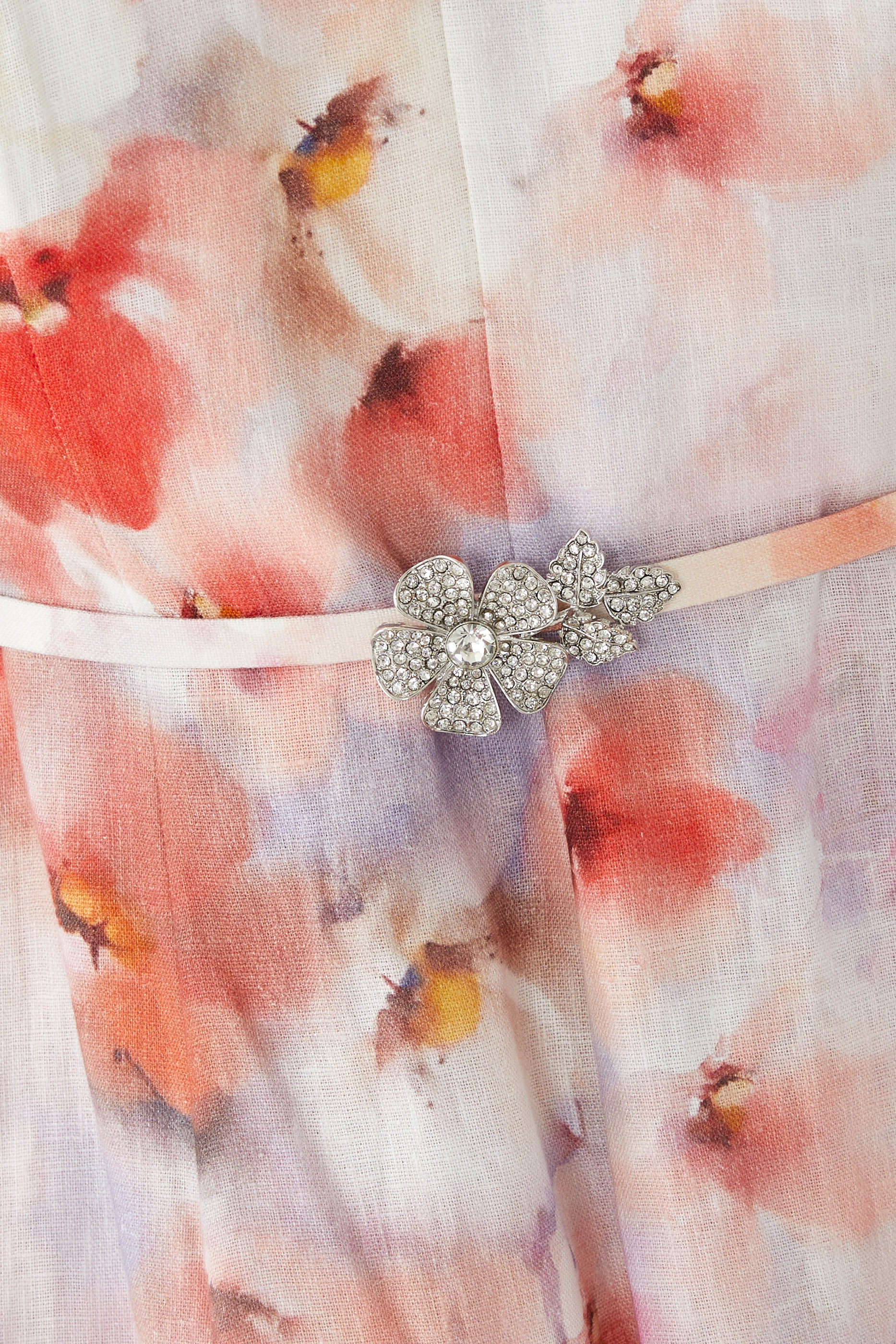 Crush Frill Sleeved Midi Dress