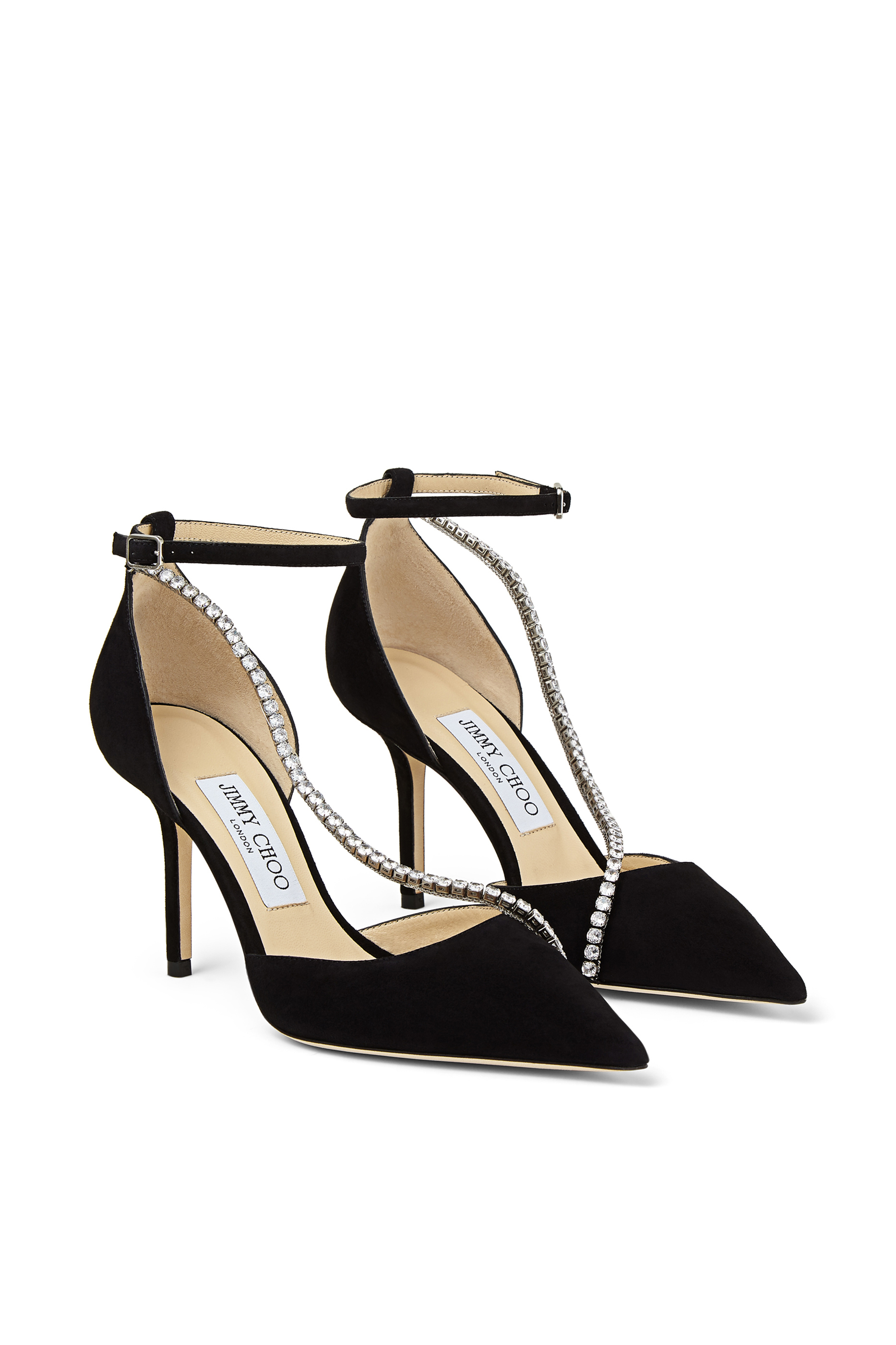 Talika Crystal Embellished Pumps