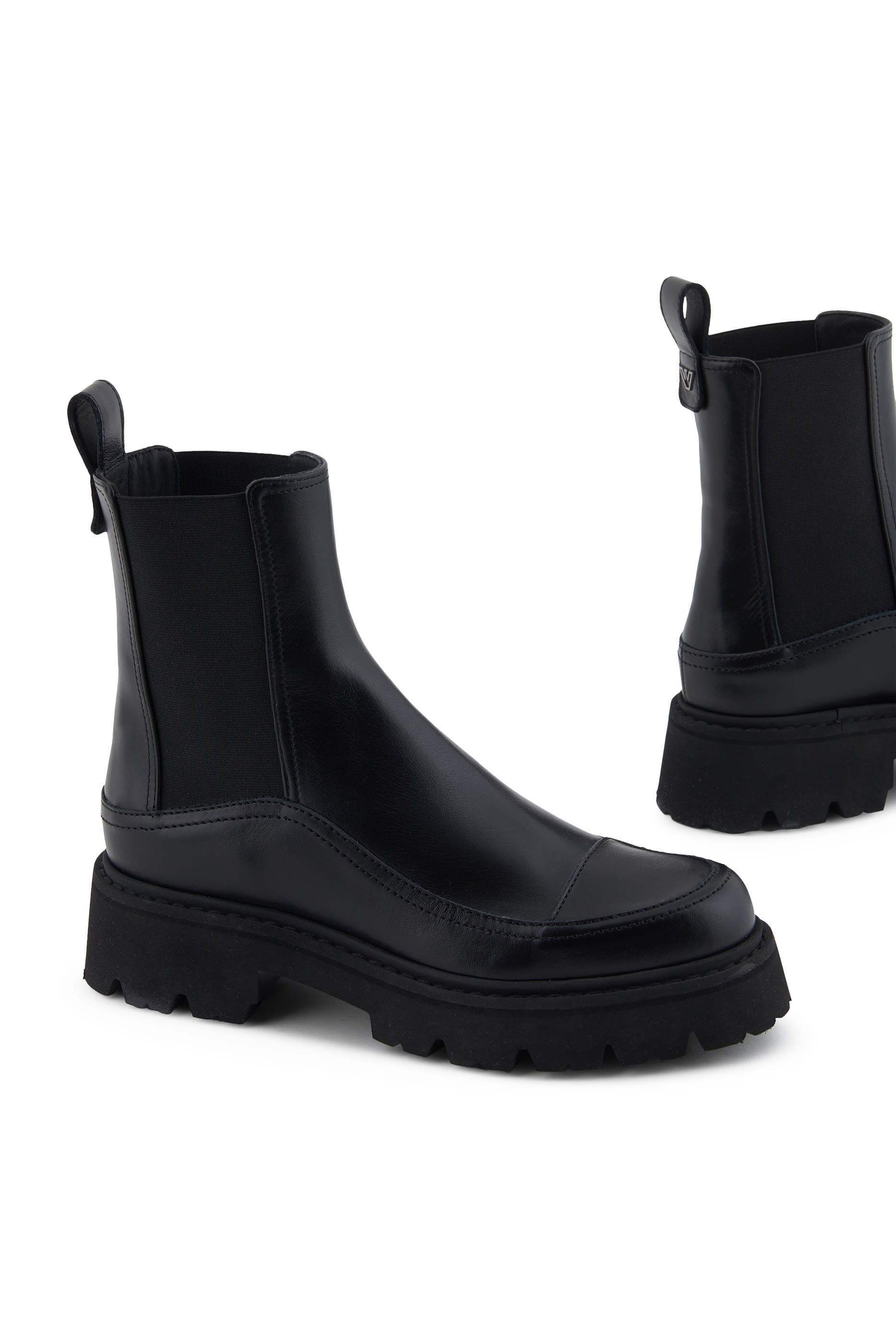 Leather 25 Beatle Boots