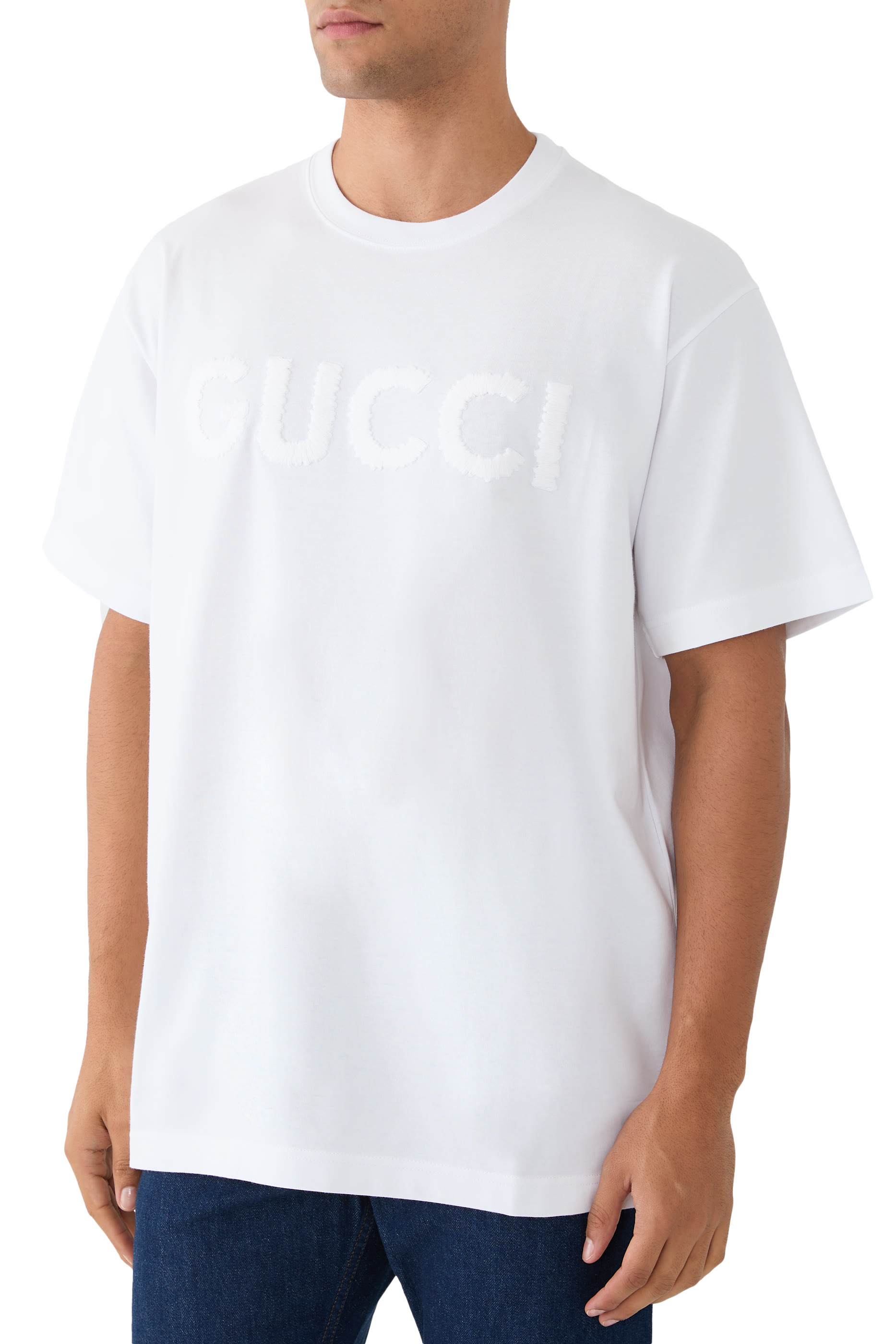 Embroidered Cotton Jersey T-Shirt