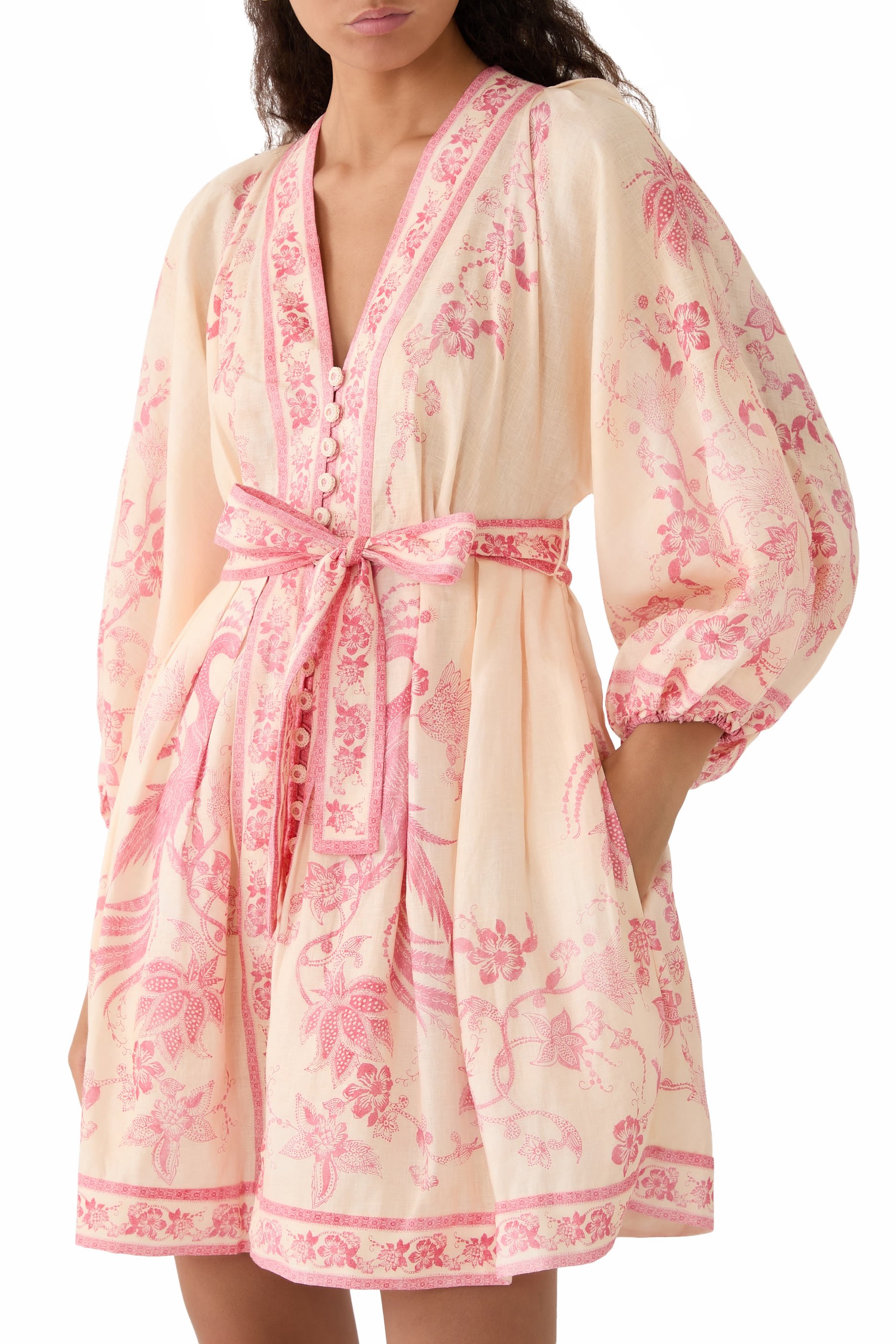 Lucky Plunge Mini Dress