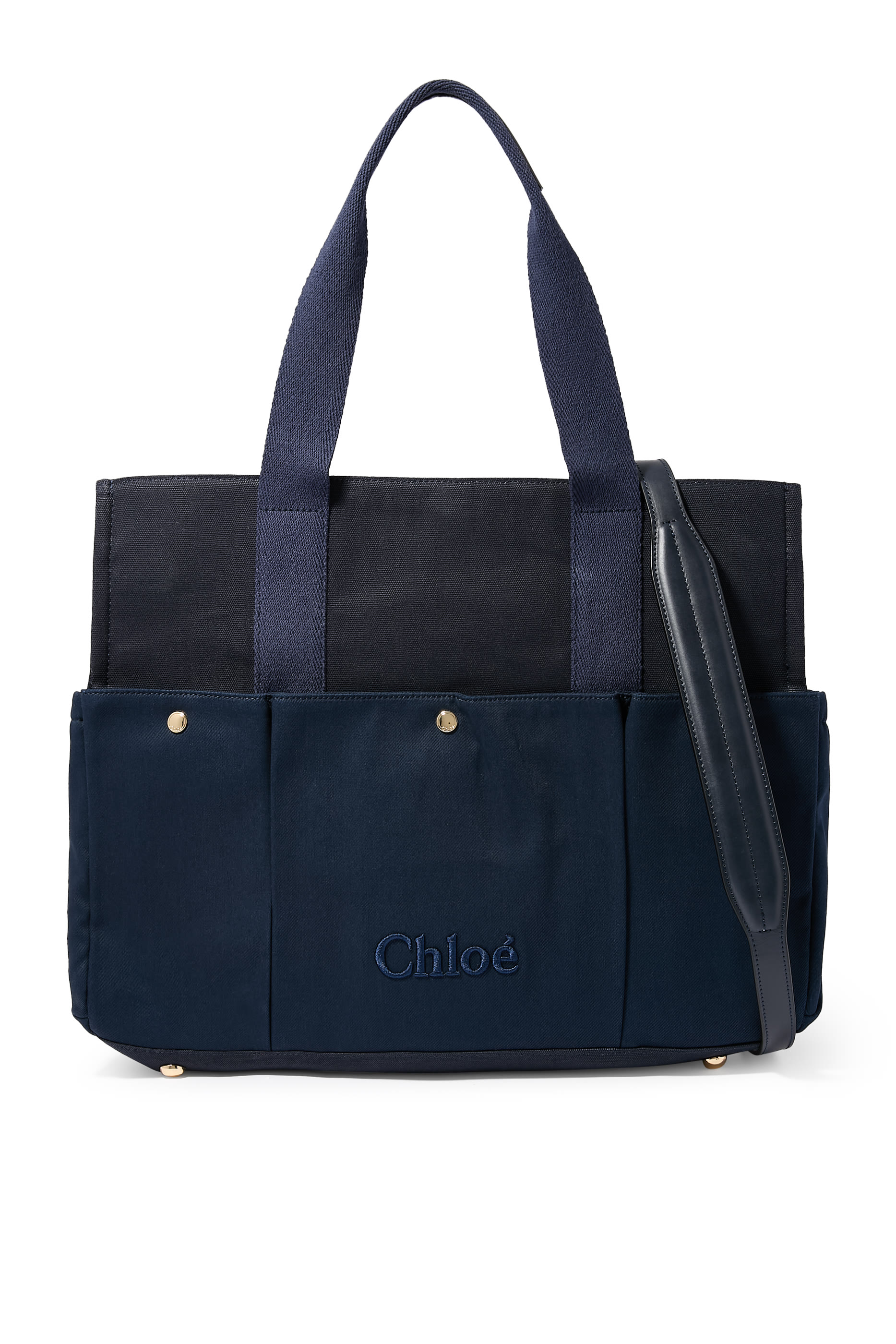 Kids Logo-Embroidered Changing Bag