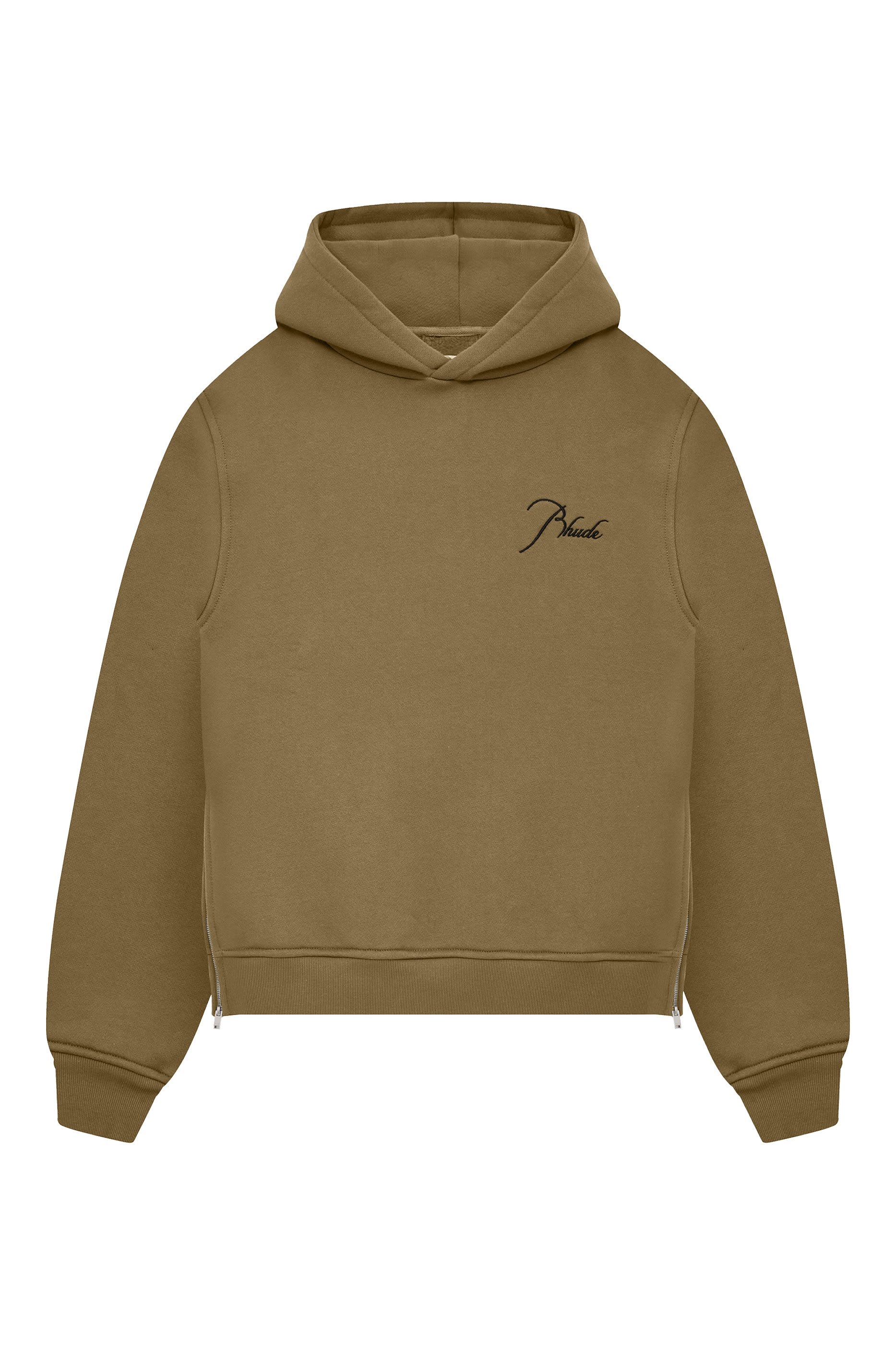 Classique Side-Zip Pullover Hoodie