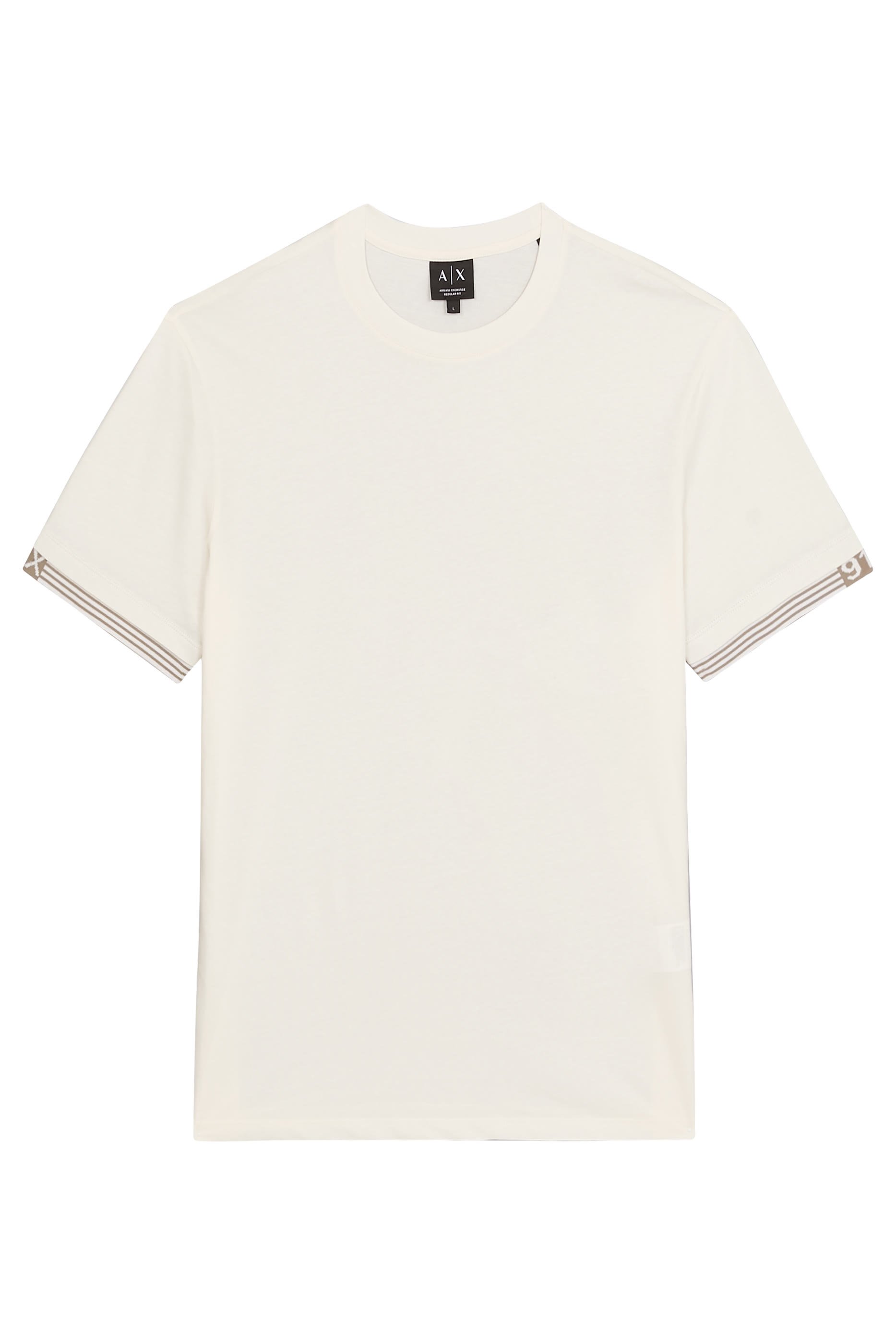 91 AX Logo Cotton-Jersey T-Shirt