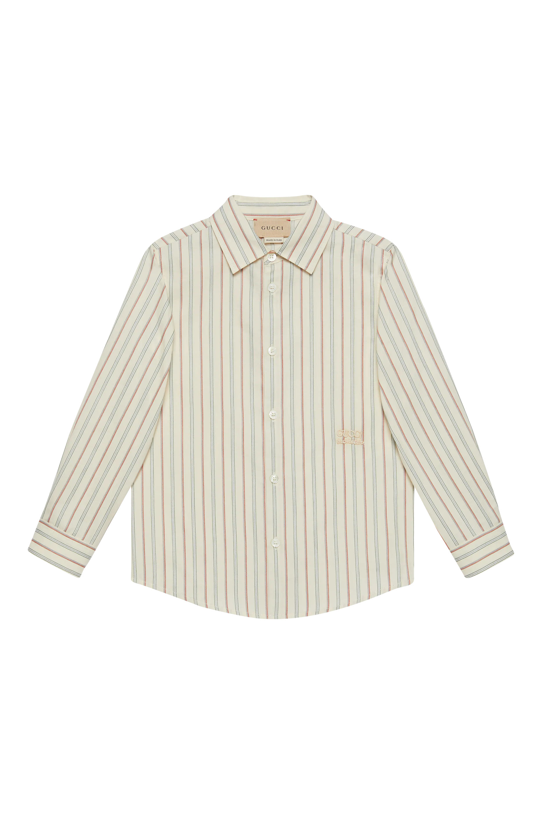 Kids Striped Cotton Shirt
