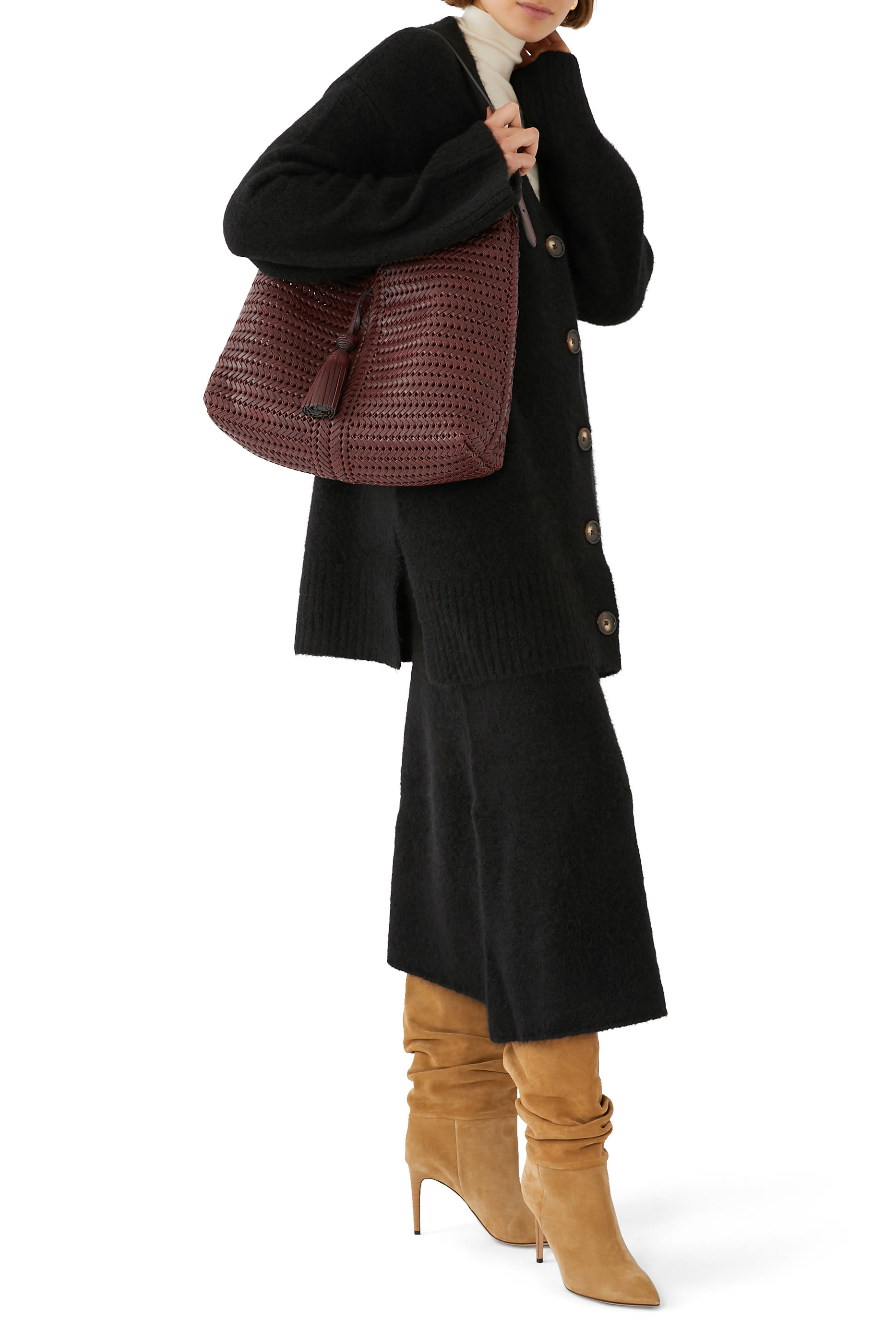 Neeson Tassel Hobo Bag