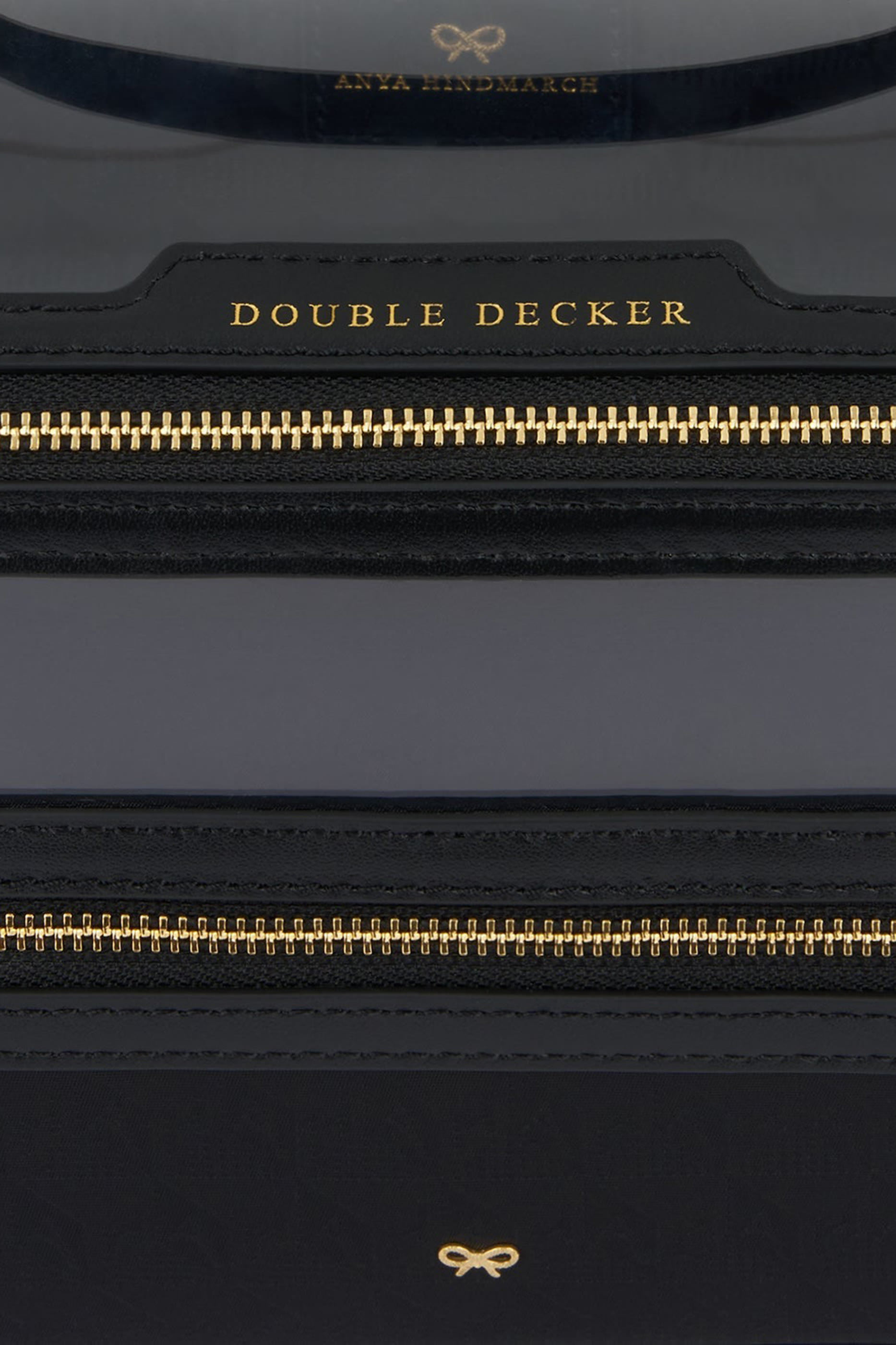 Logo Double Decker Makeup Pouch