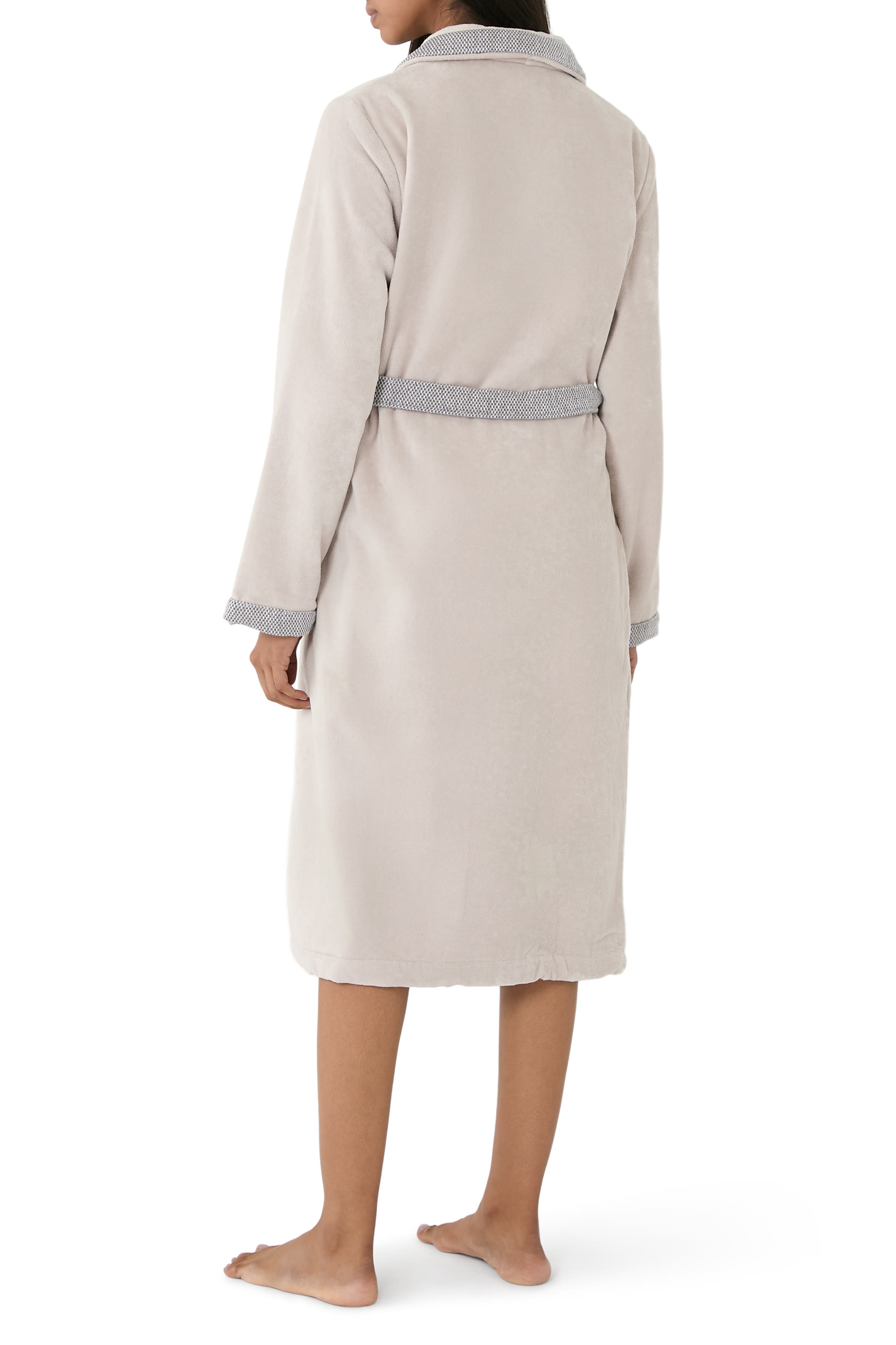 Lord Cotton-Velvet Dressing Gown