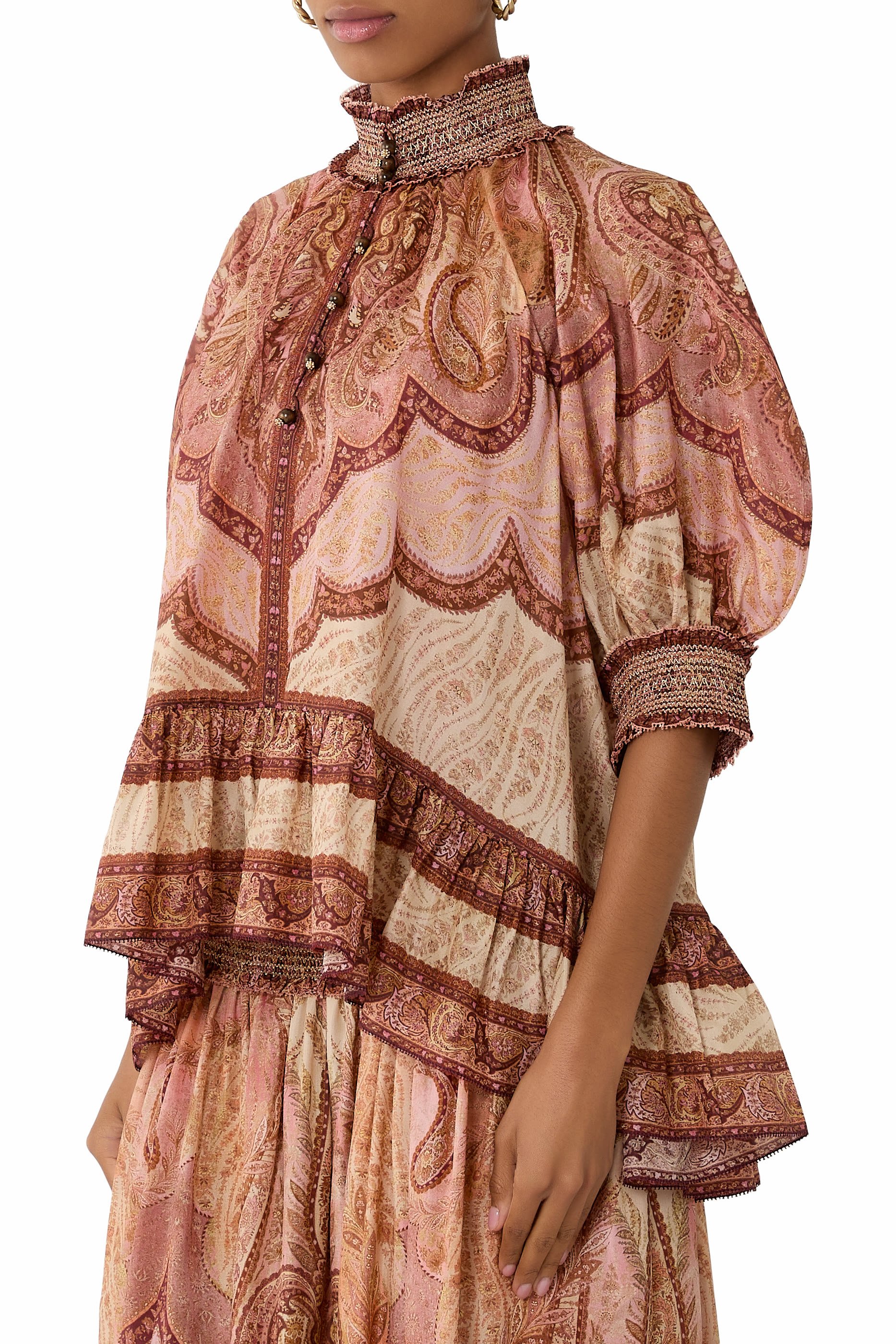 Wanderlust Frill Blouse