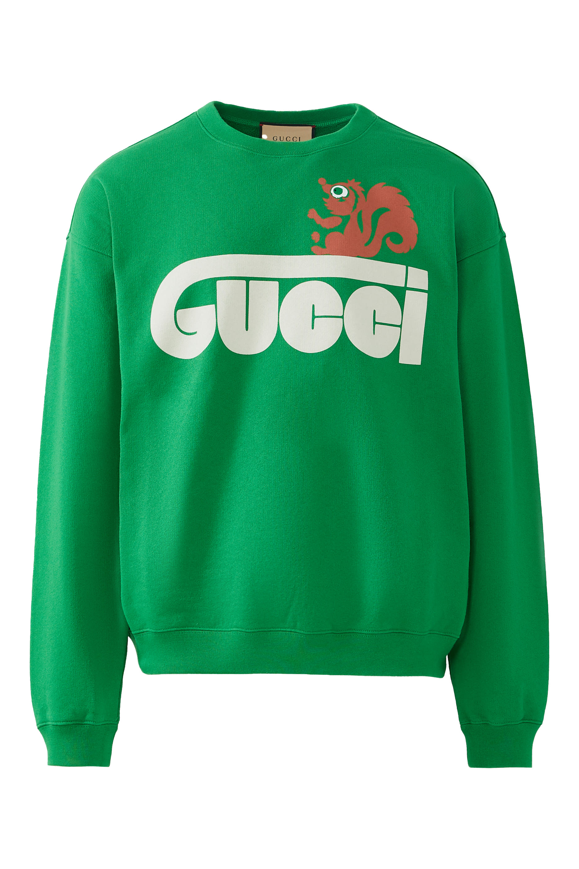 Retro Logo Skunk Print Sweatshirt