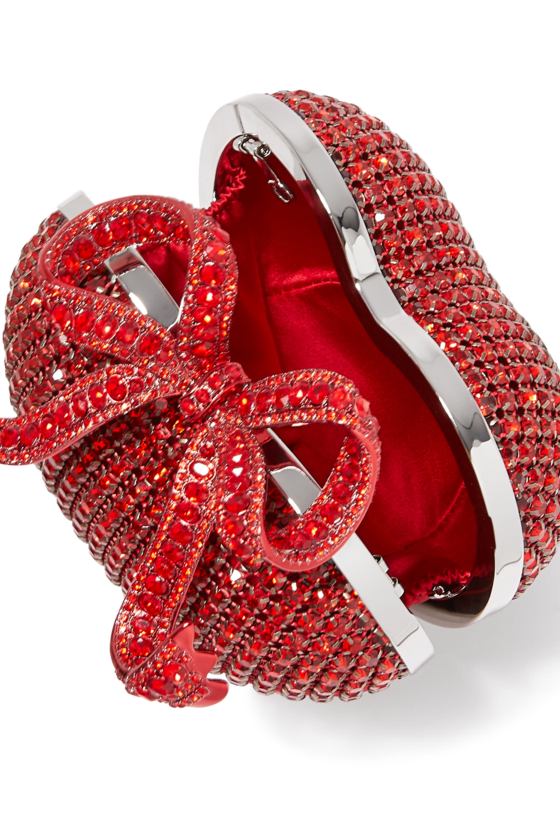 Crystal Heart Clutch