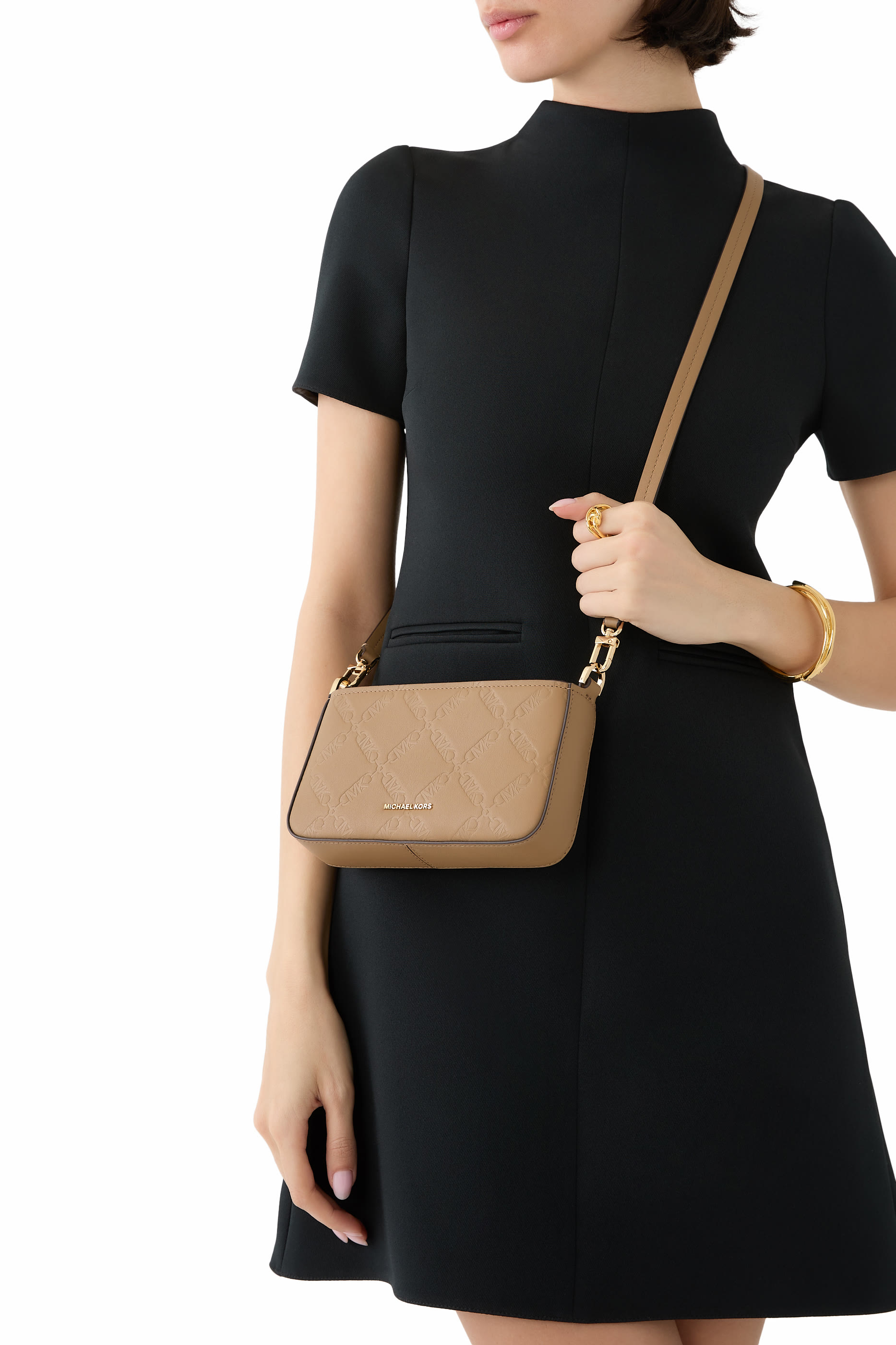 Jet Set Medium Logo Crossbody Bag