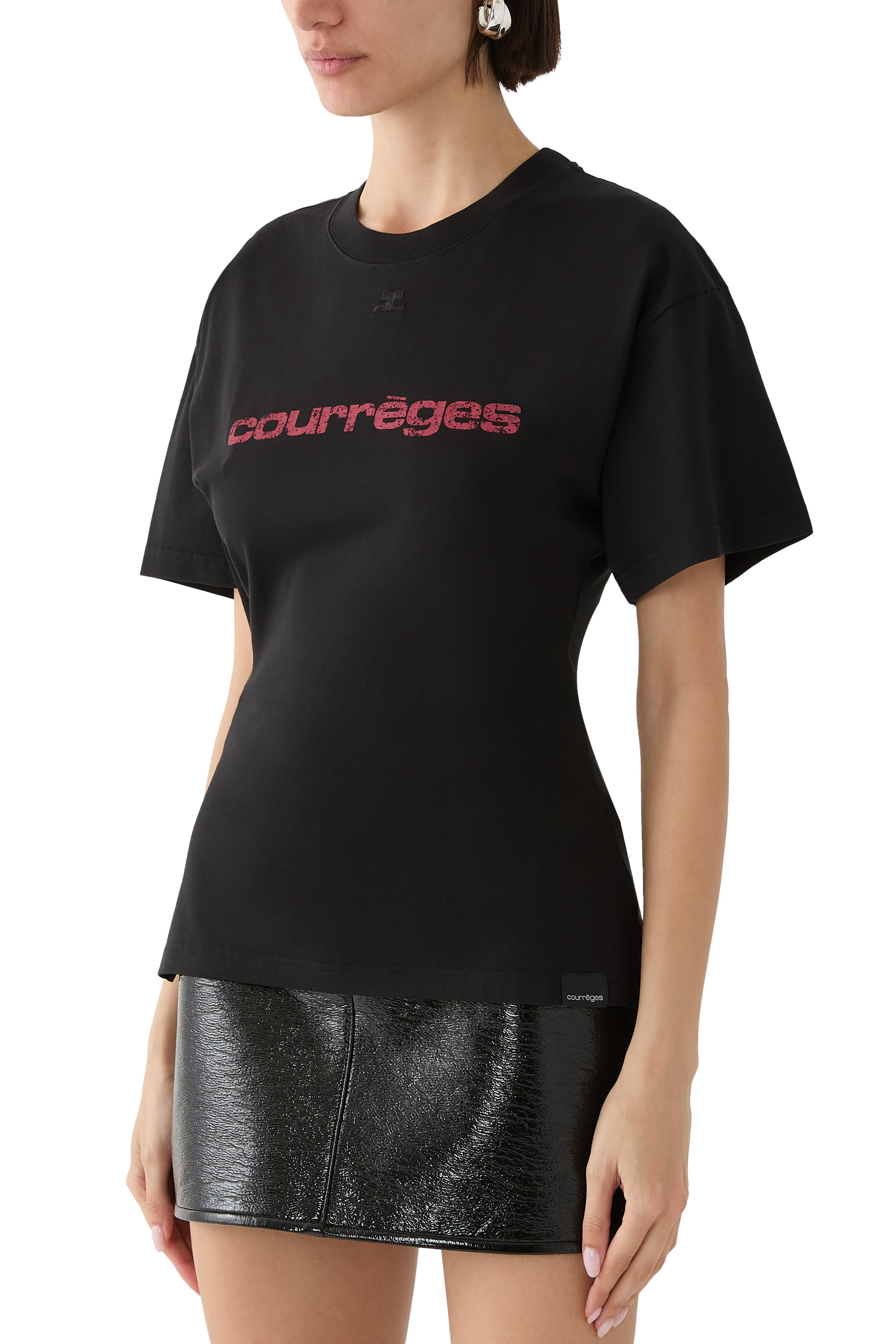 Belted Printed Stone T-Shirt