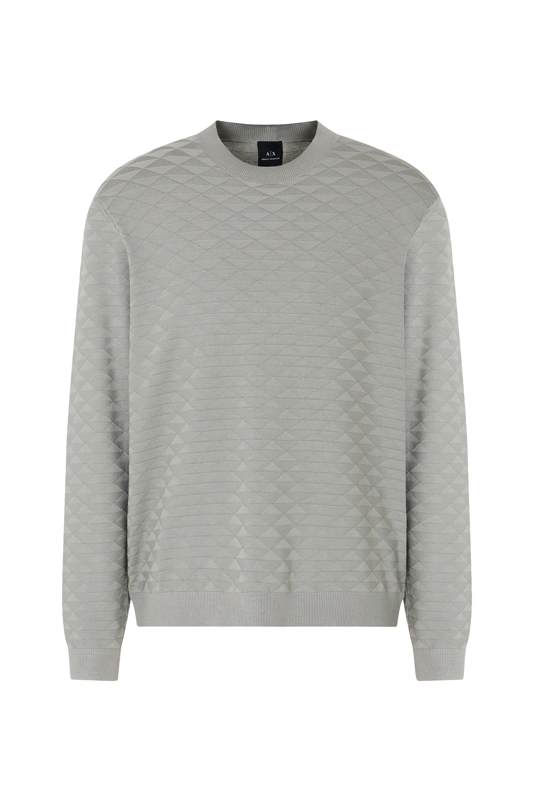 The Grid Crewneck Pullover