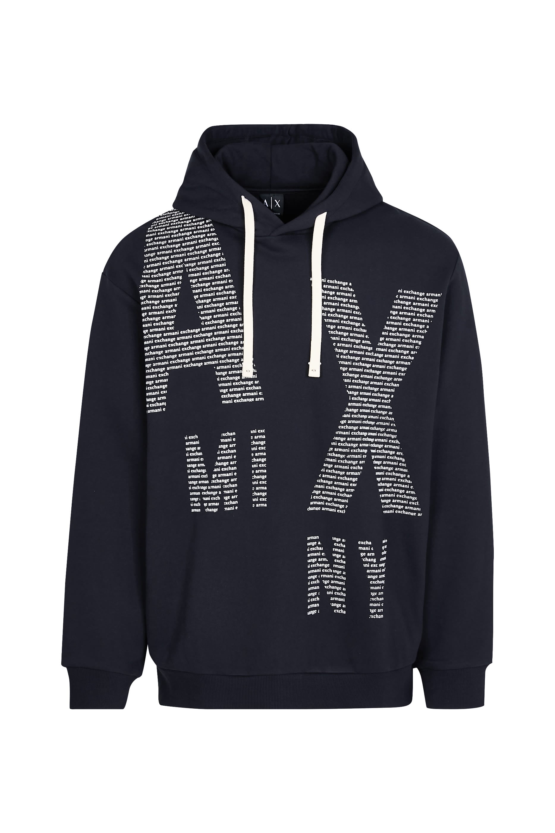 Drawstring and Front Lettering Hoodie