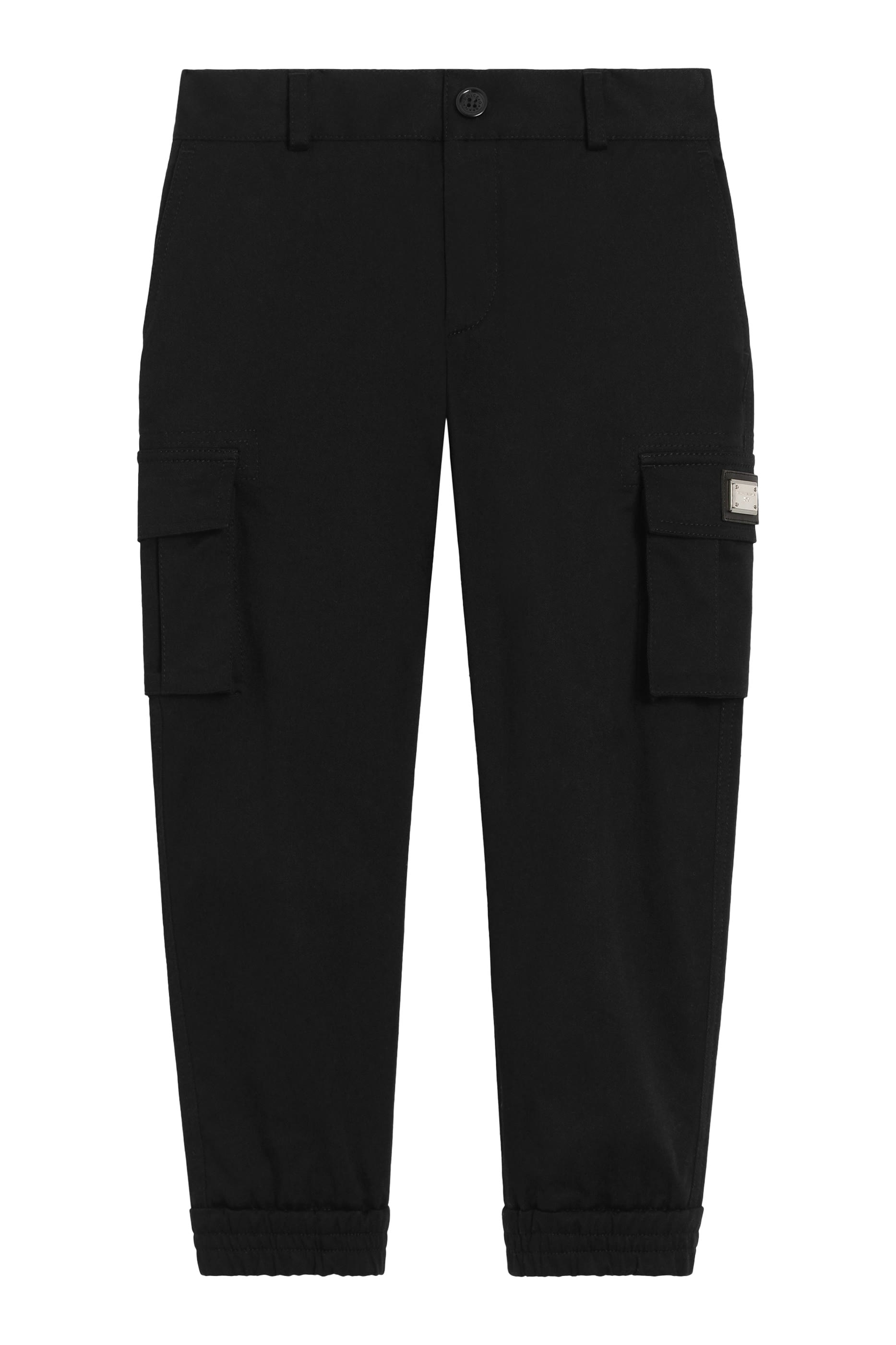 Kids Logo Tag Gabardine Cargo Pants