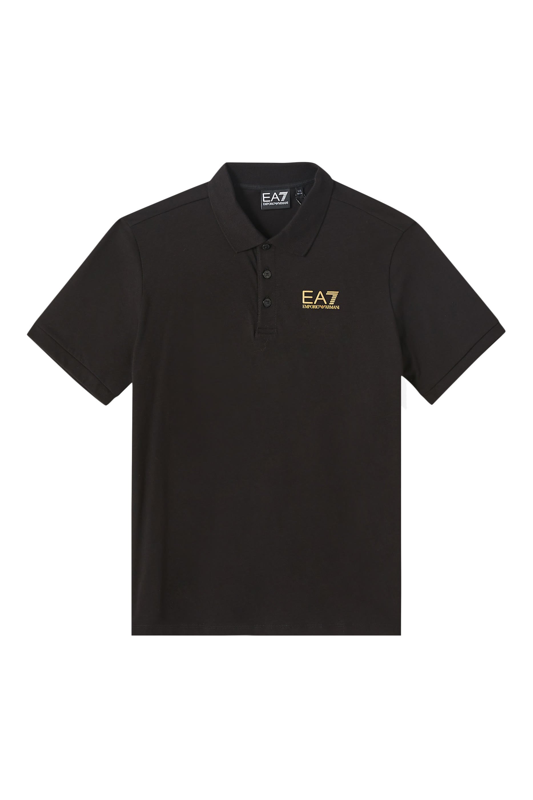 Kids EA7 Logo Polo Shirt 