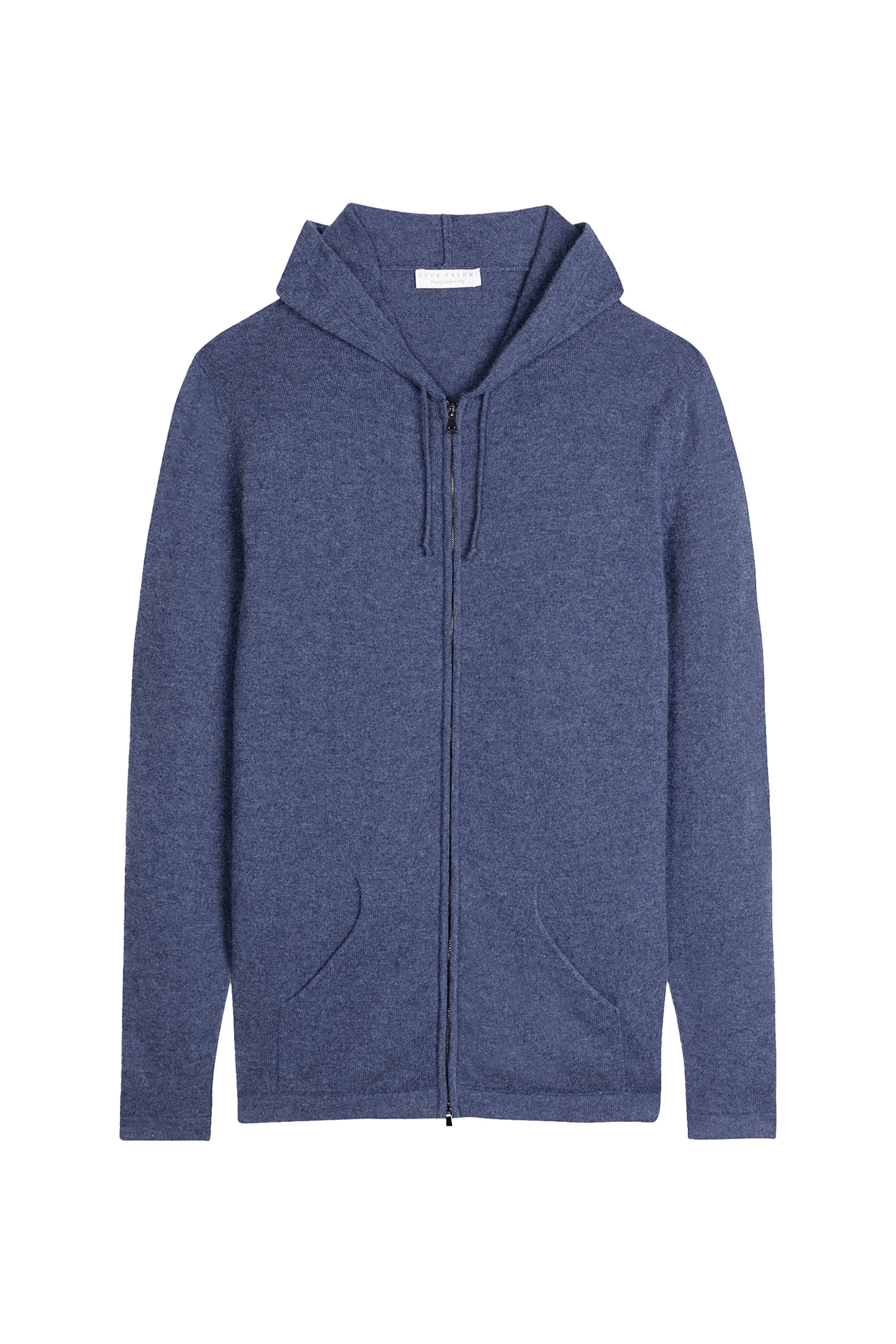 2-Ply Cashmere Zip Hoodie