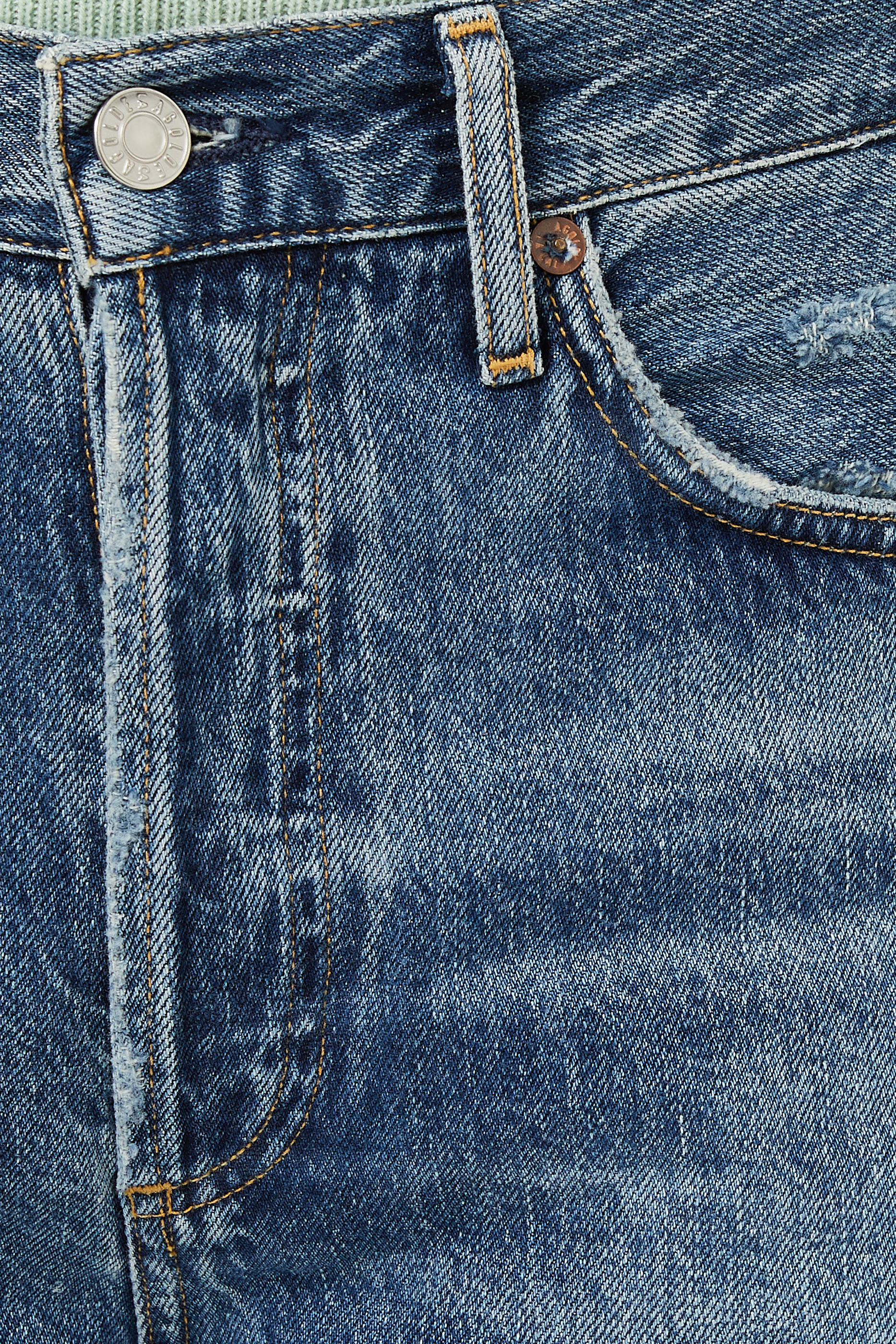 Riley High Rise Straight Crop Jeans