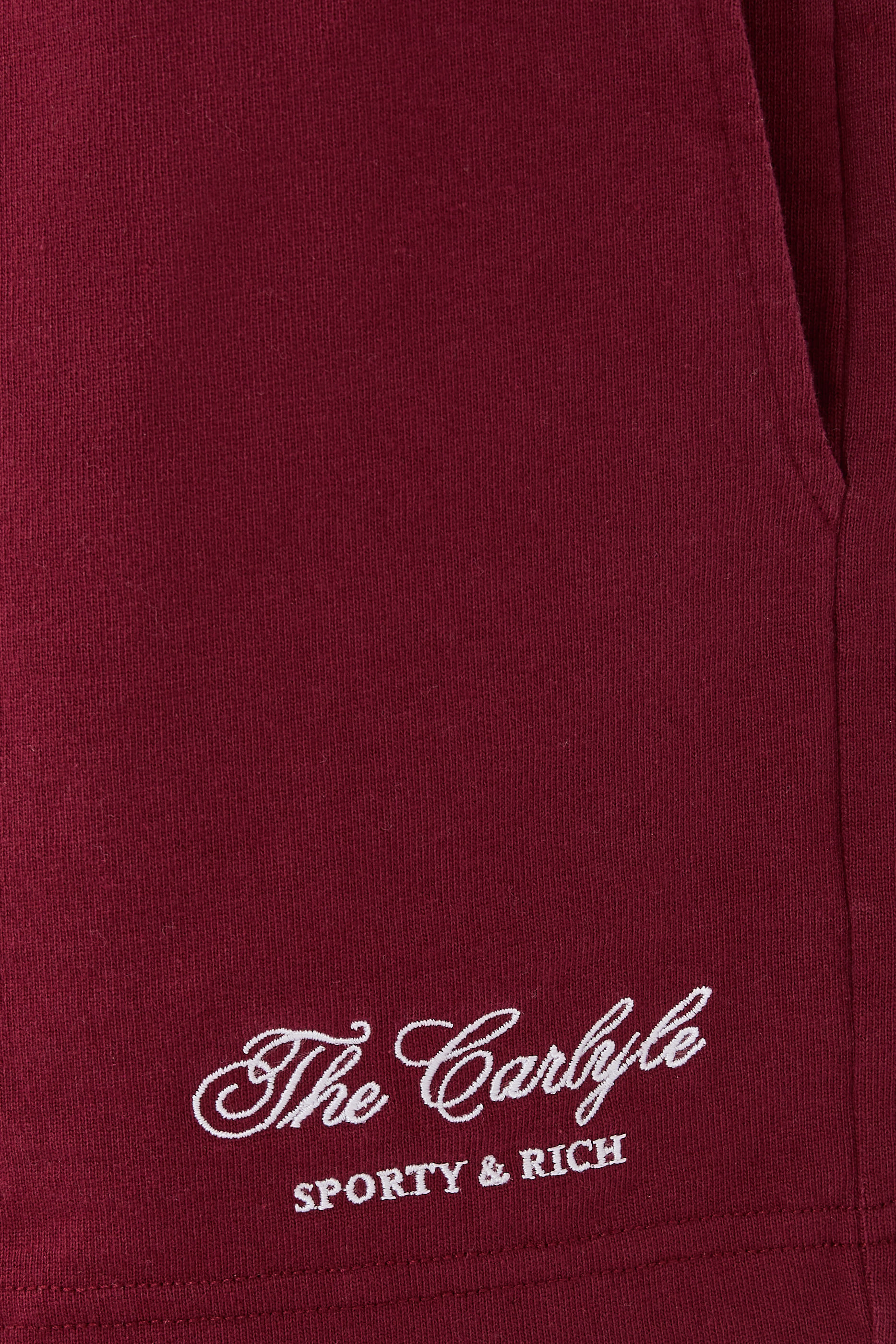 Carlyle Script Embroidered Disco Shorts