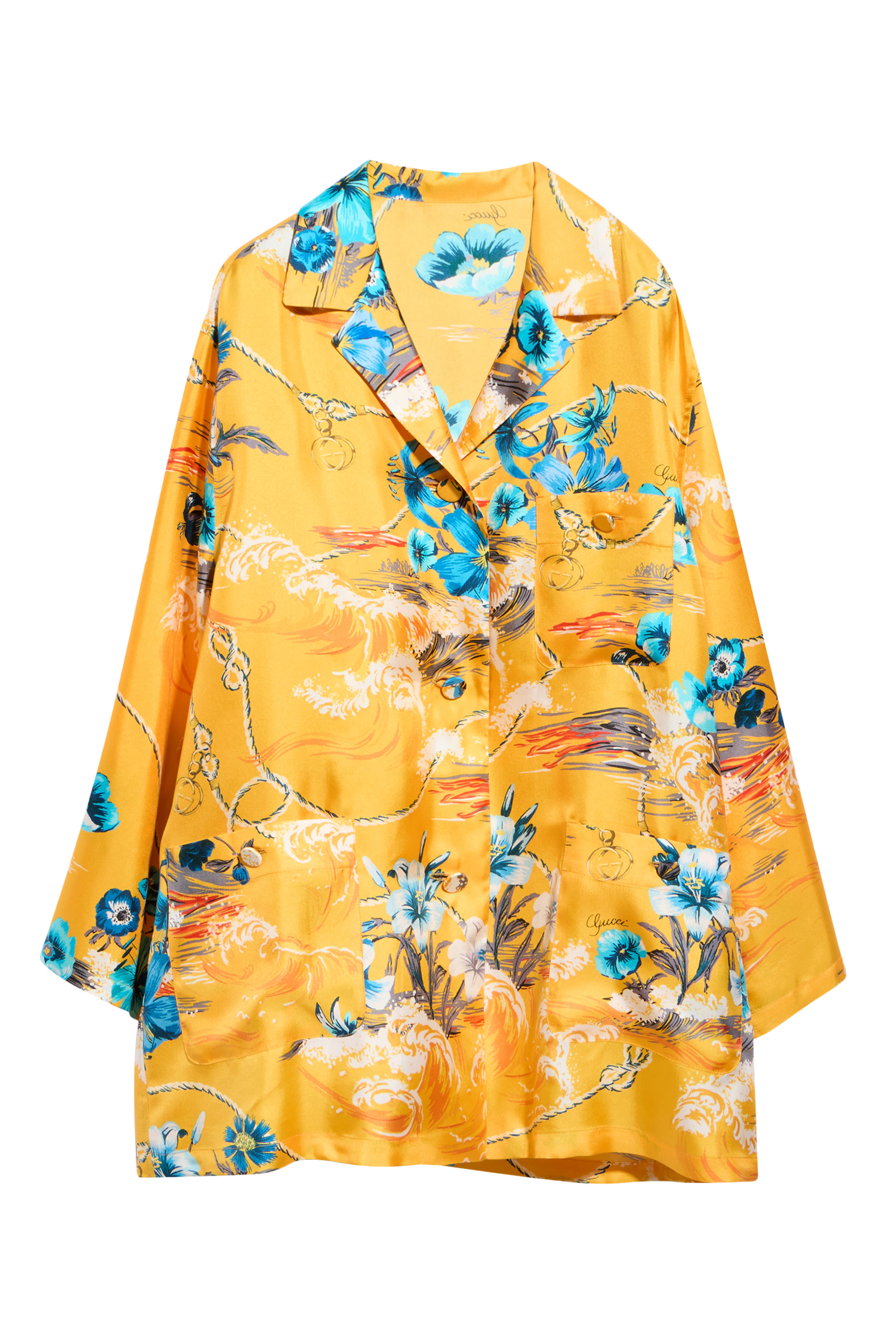 All-Over Floral Print Shirt