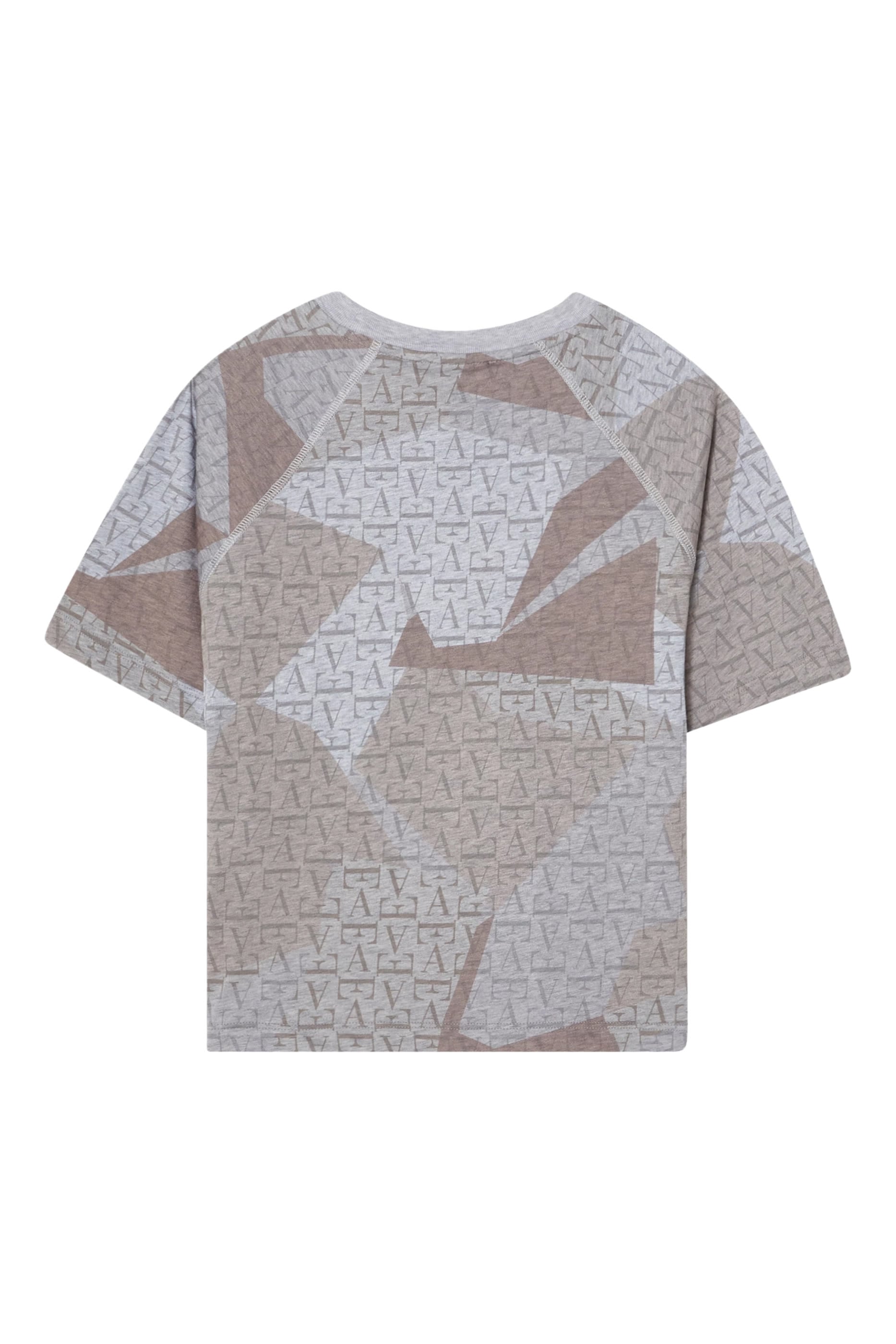 Kids Monogram Print T-Shirt