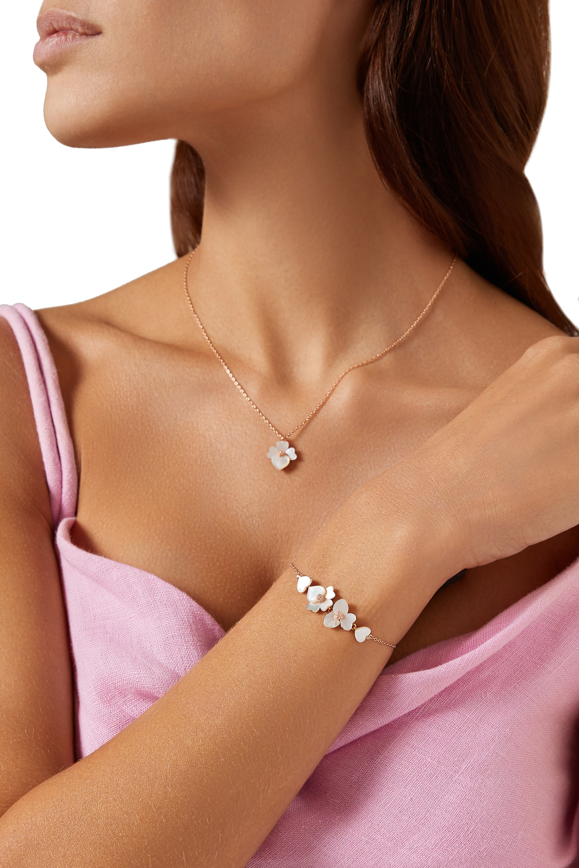 Precious Pansy Bracelet