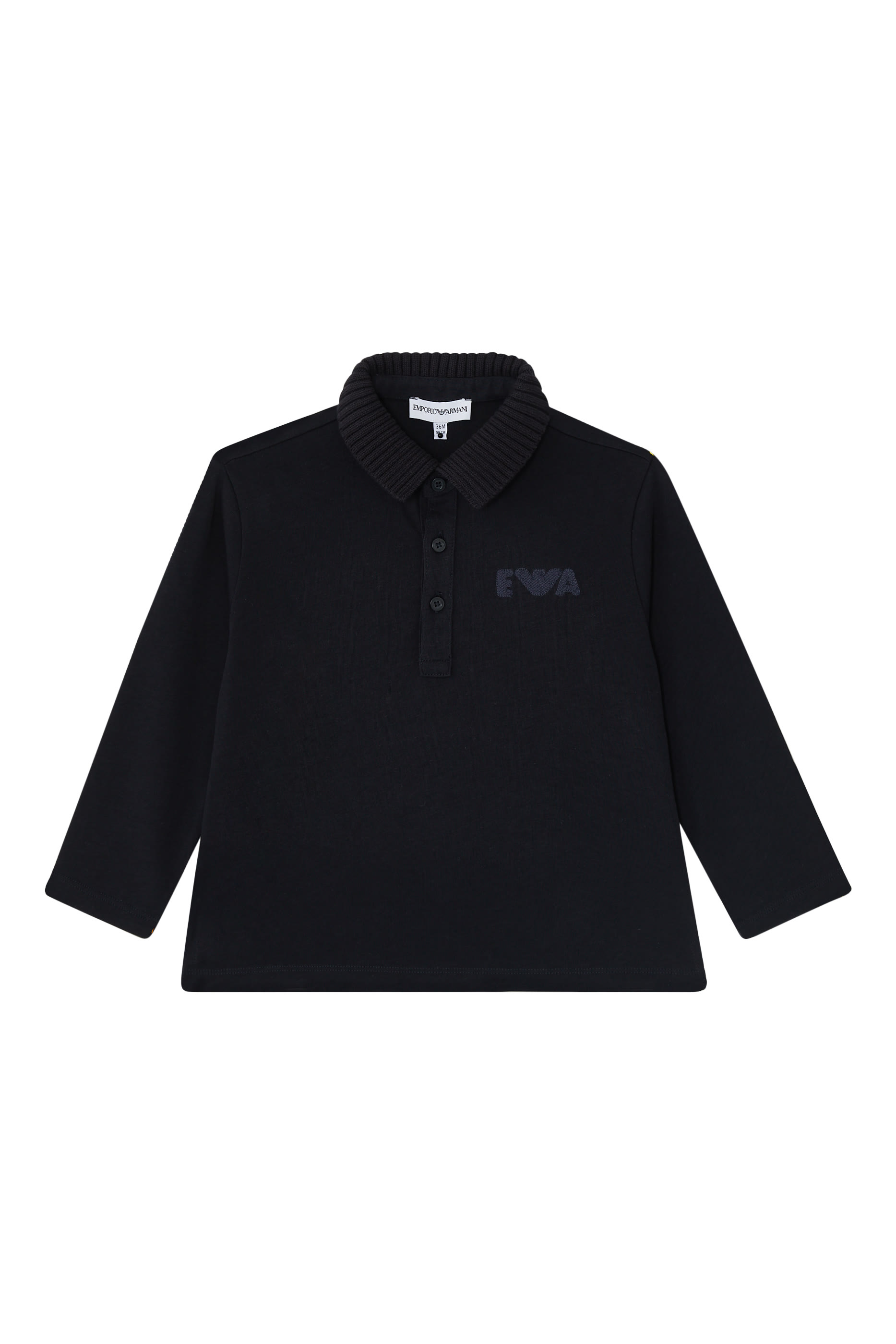 Kids  Logo Long Sleeve Polo Shirt