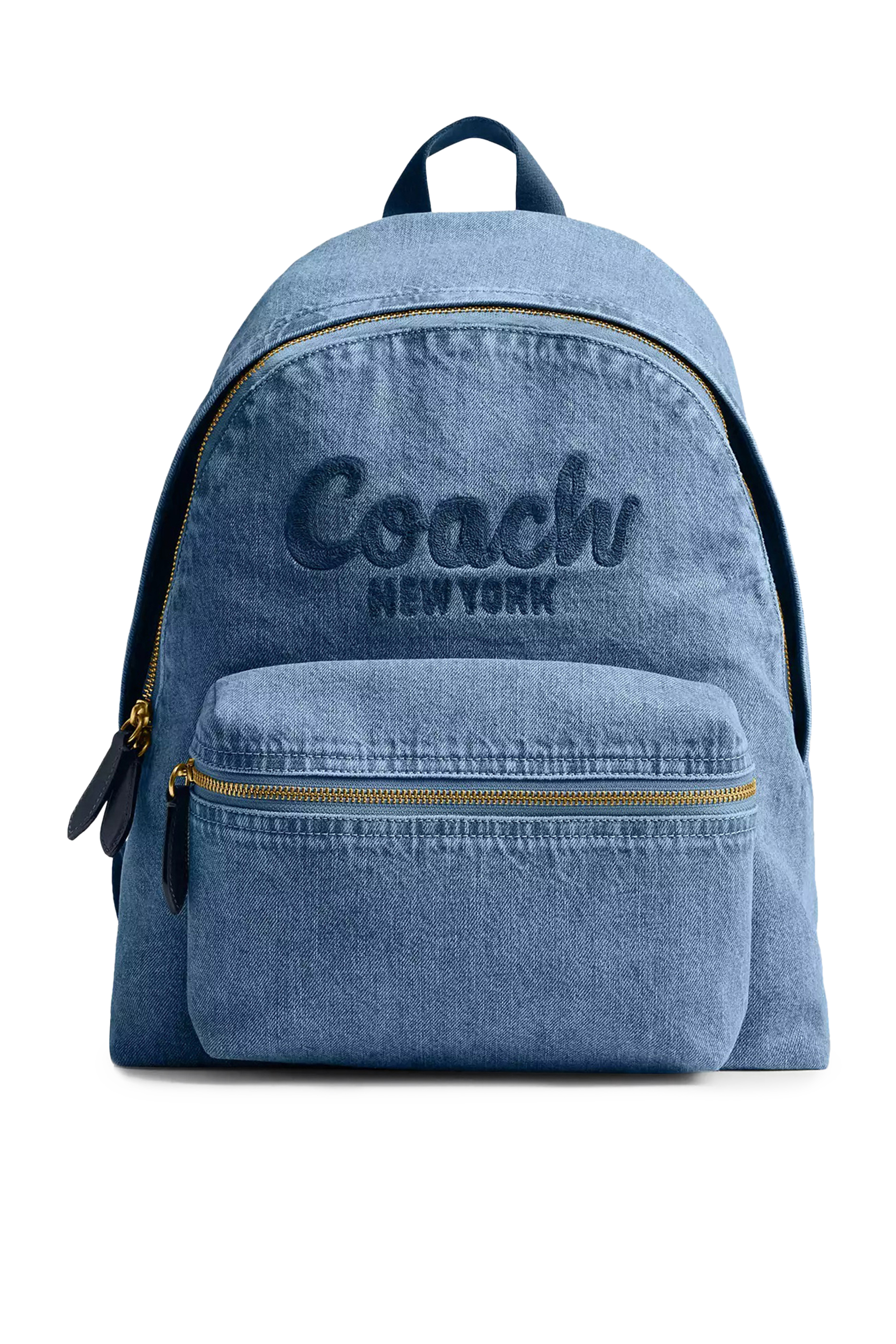 Denim Cargo Backpack