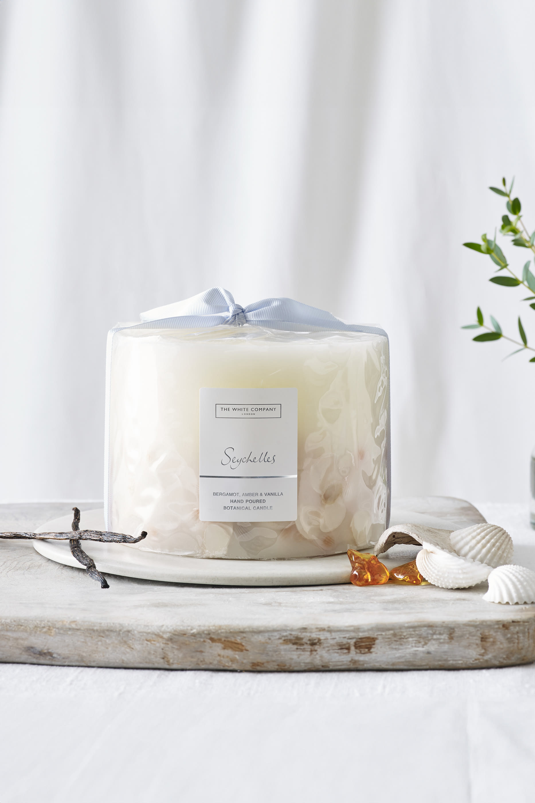 Seychelles Large Botanical Candle