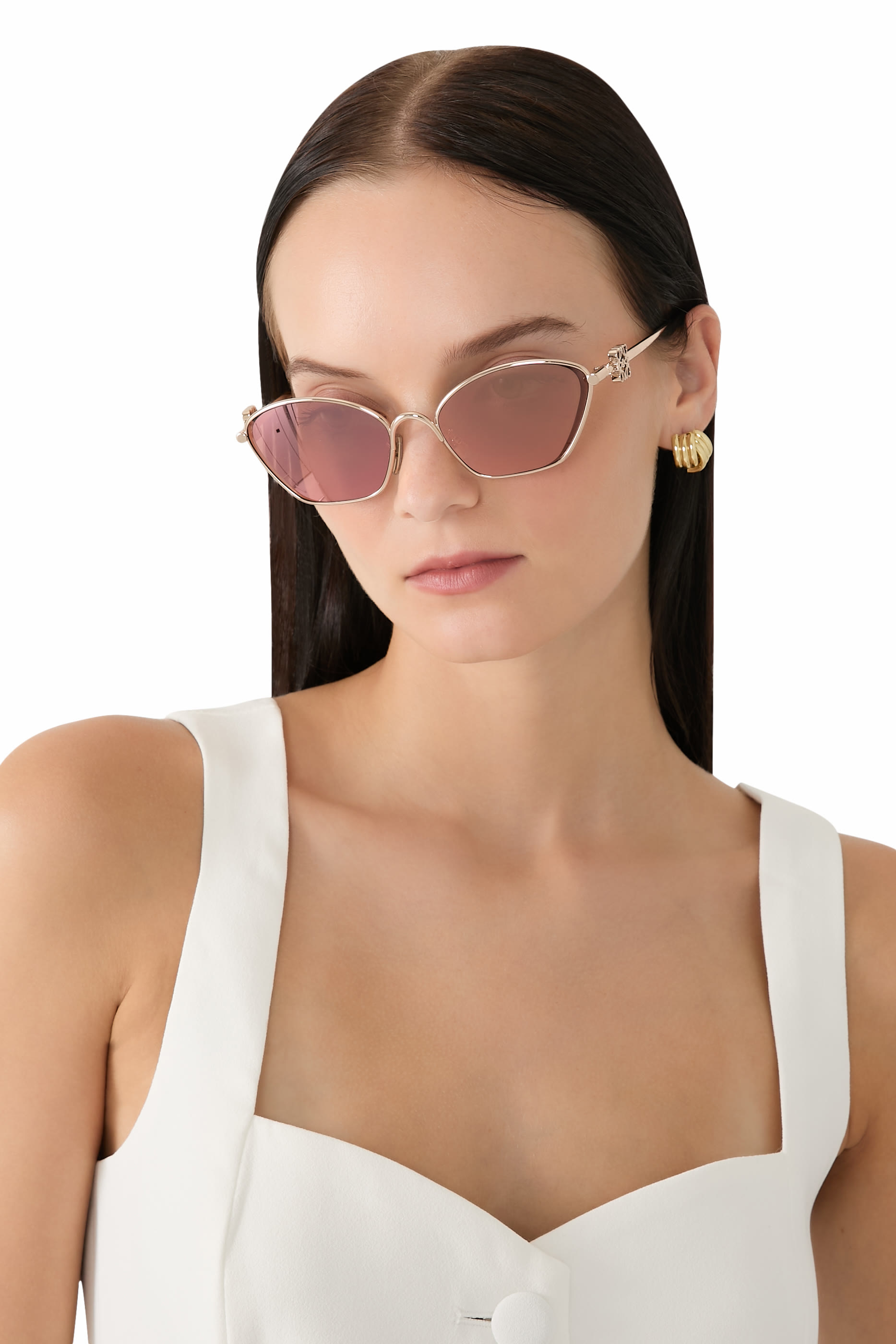 Anagram Cat Eye Sunglasses