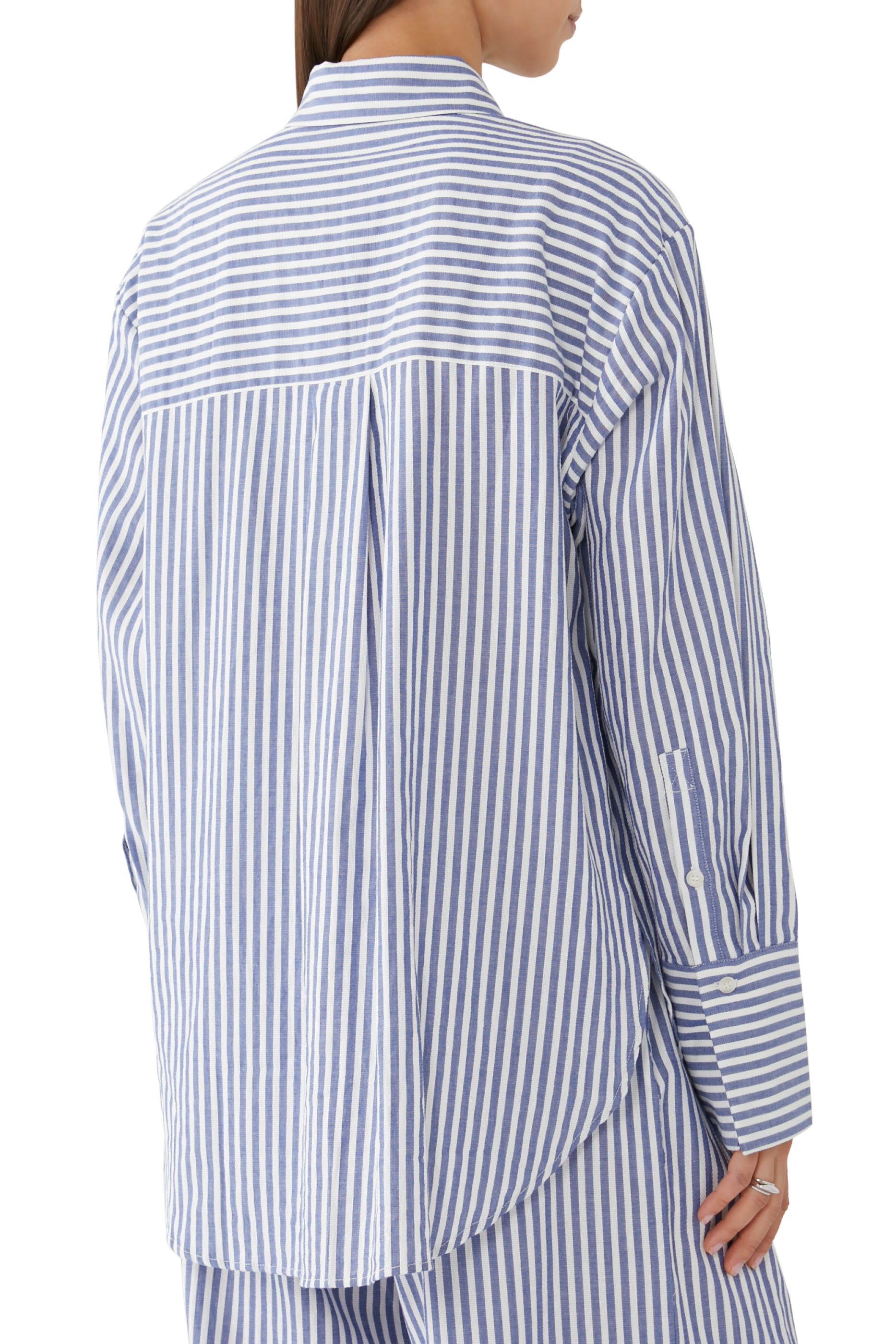 Yasmine Curved Hem Shirt